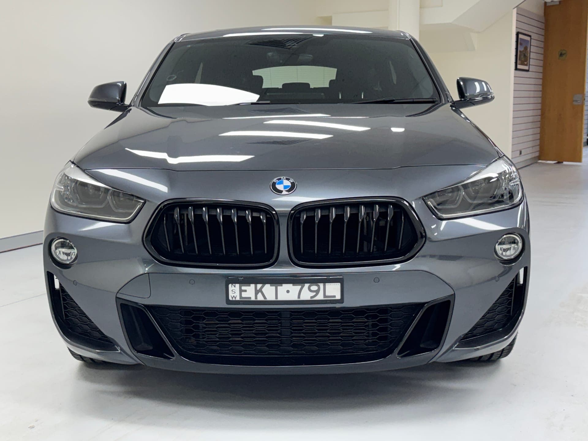 2020 BMW X2 sDRIVE18i F39 in Grey — exterior side