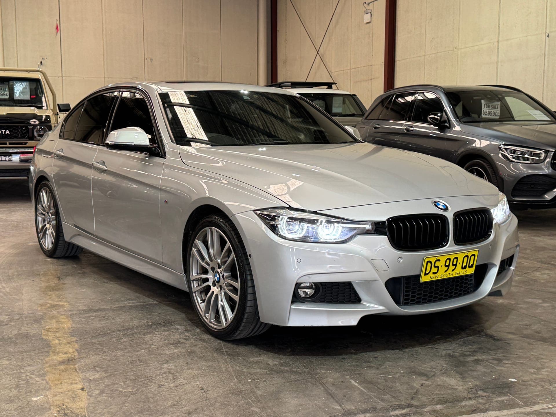 2018 BMW 3 Series 330i M Sport F30 LCI in Silver