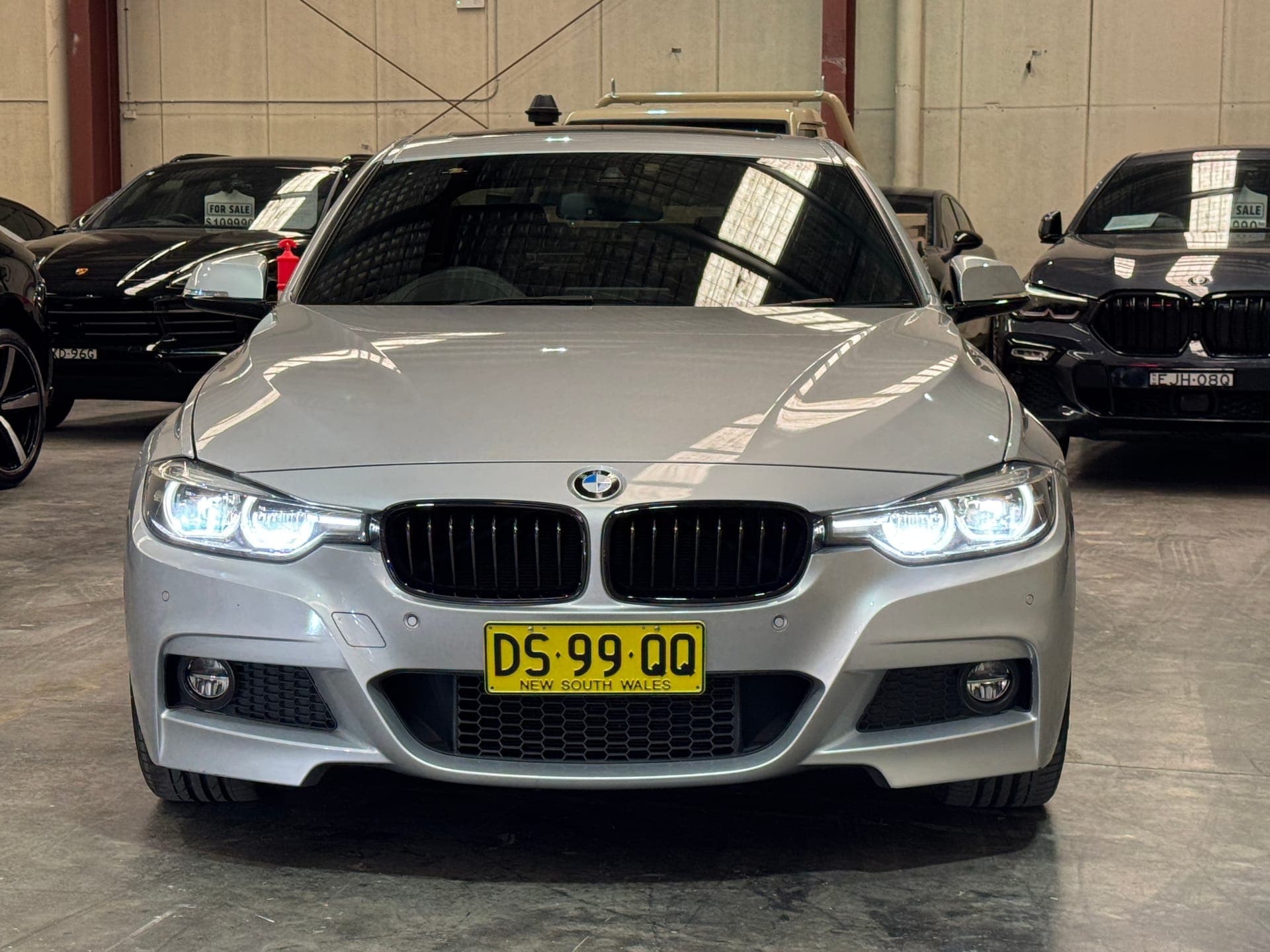 2018 BMW 3 Series 330i M Sport F30 LCI in Silver — exterior side