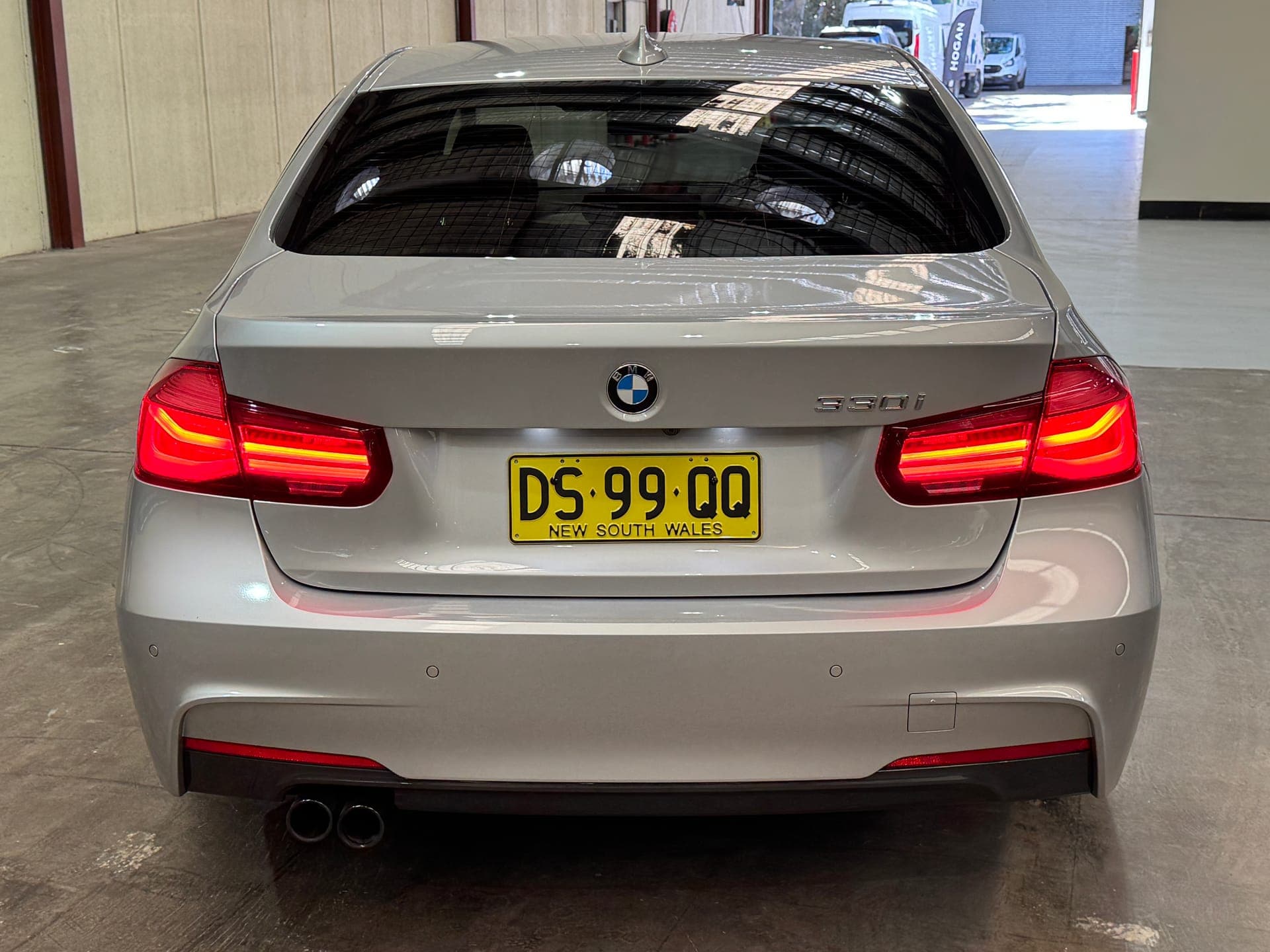 2018 BMW 3 Series 330i M Sport F30 LCI in Silver — front seats