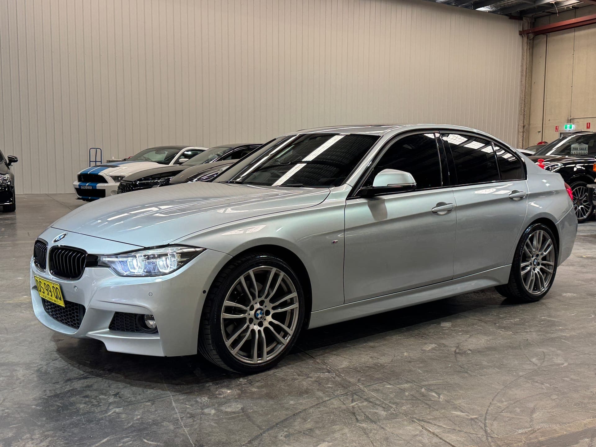 2018 BMW 3 Series 330i M Sport F30 LCI in Silver — odometer