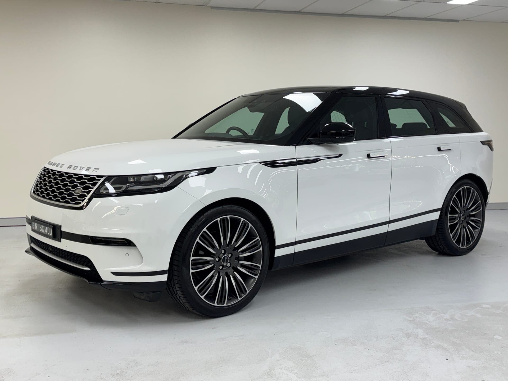 2018 Range Rover Velar D300 S AWD in White — exterior rear