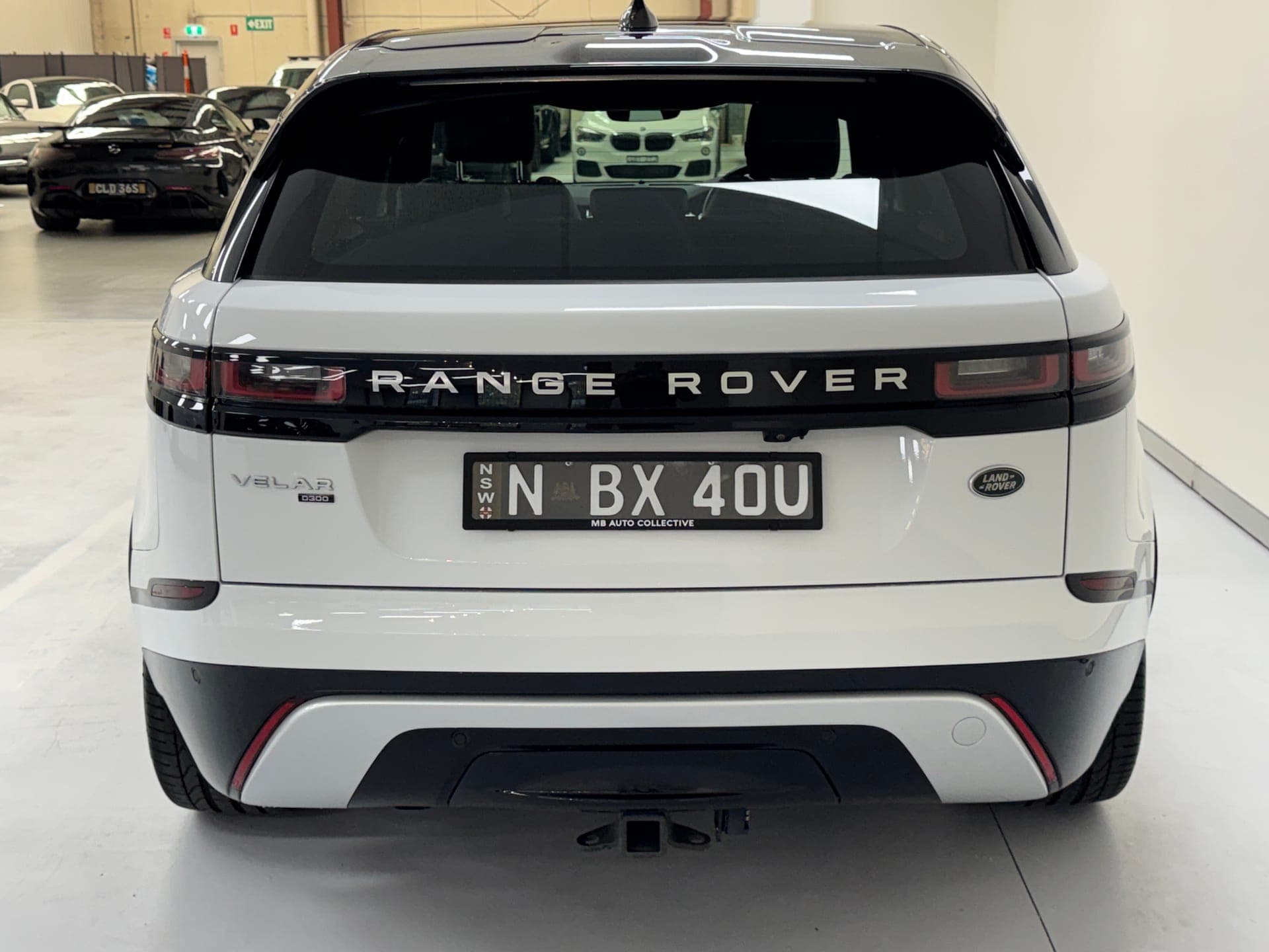 2018 Range Rover Velar D300 S AWD in White — boot