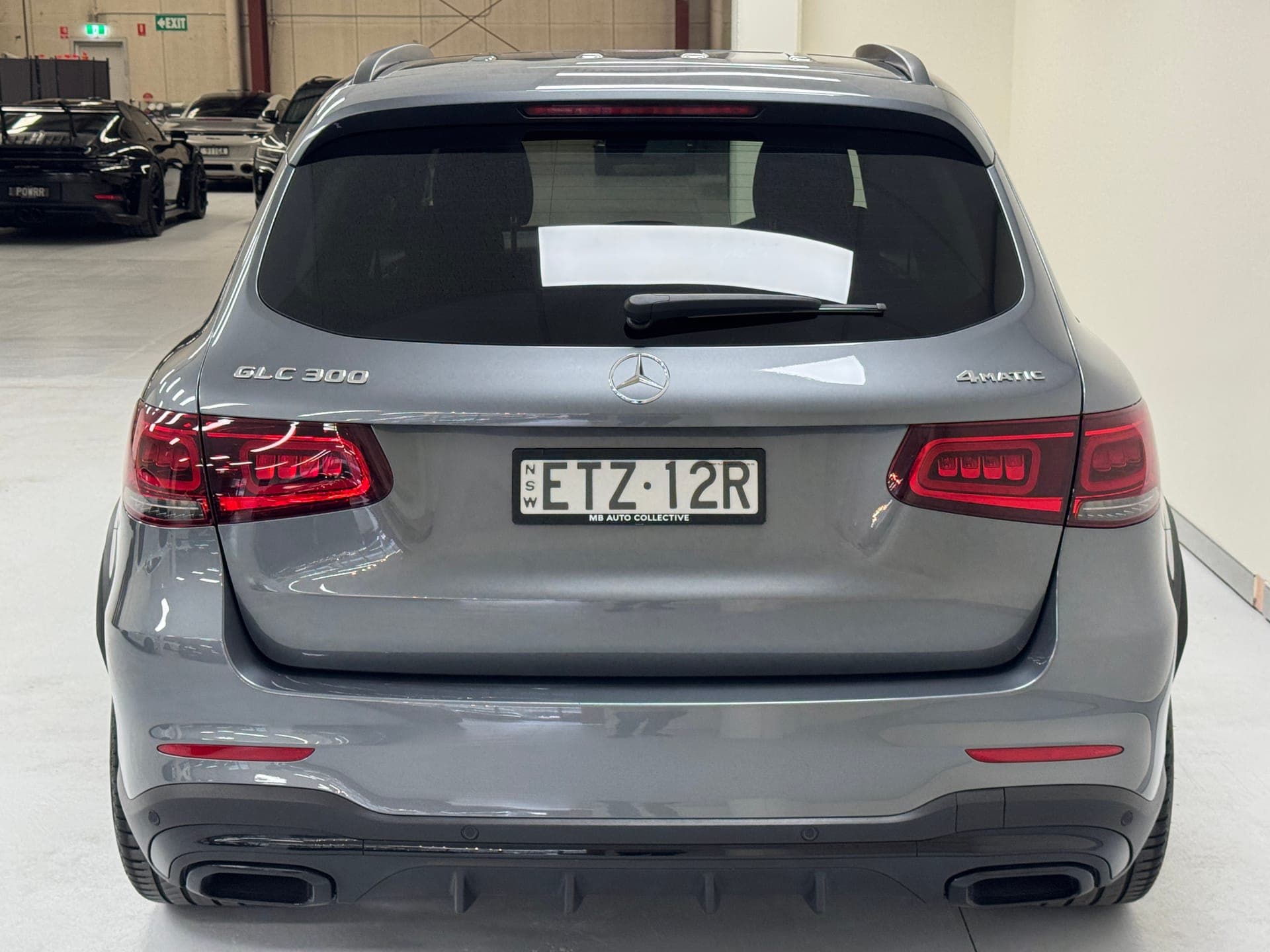 2022 Mercedes-Benz GLC 300 4MATIC in Grey — front seats