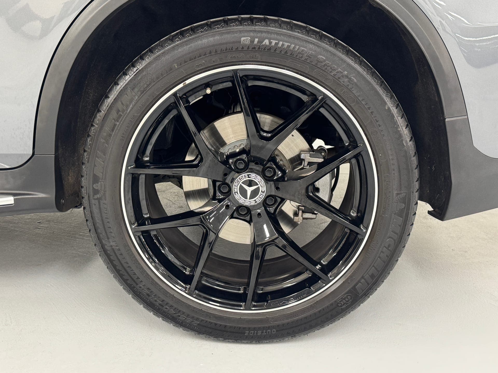2022 Mercedes-Benz GLC 300 4MATIC in Grey — rear seats