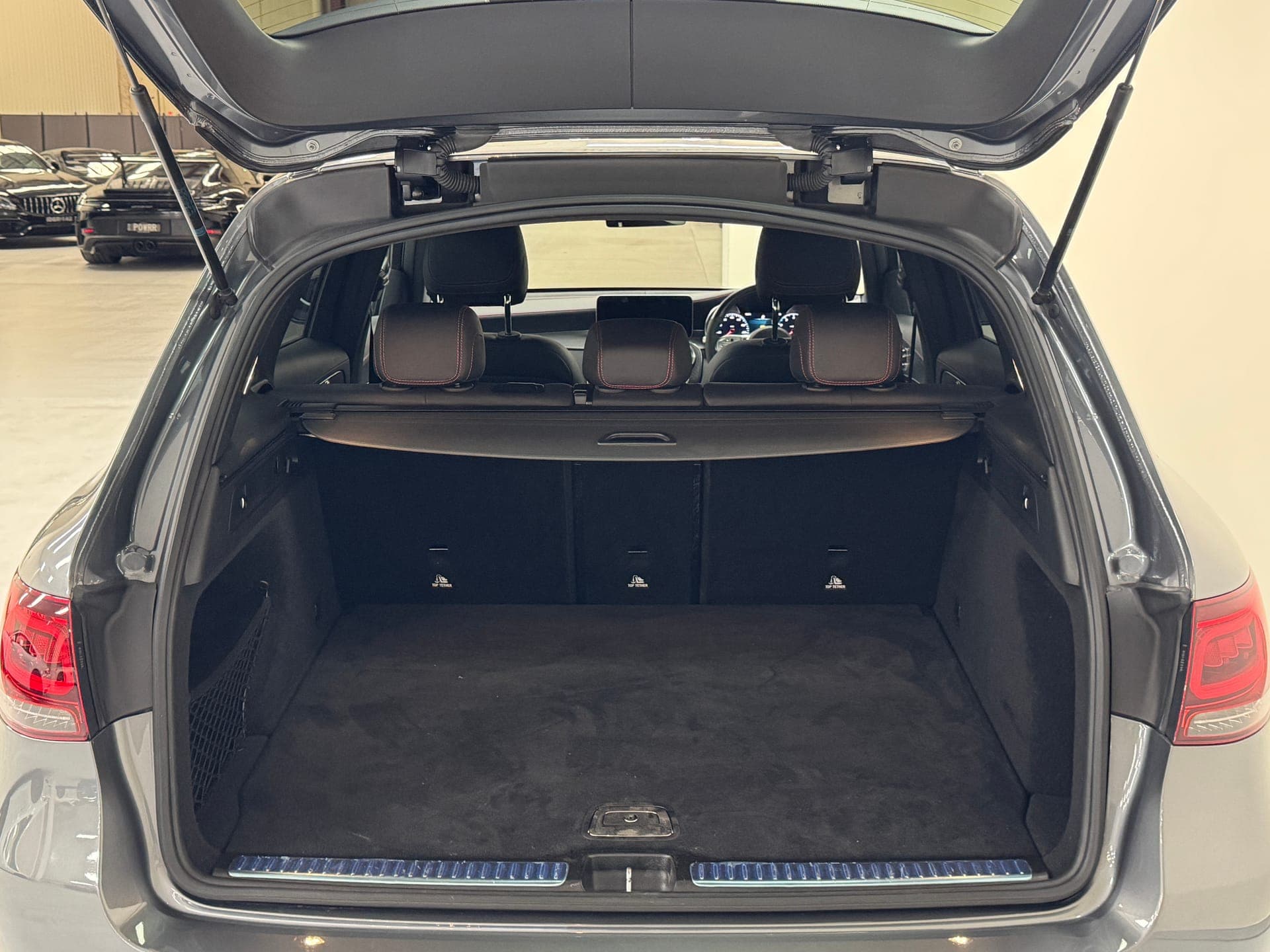 2022 Mercedes-Benz GLC 300 4MATIC in Grey — engine bay