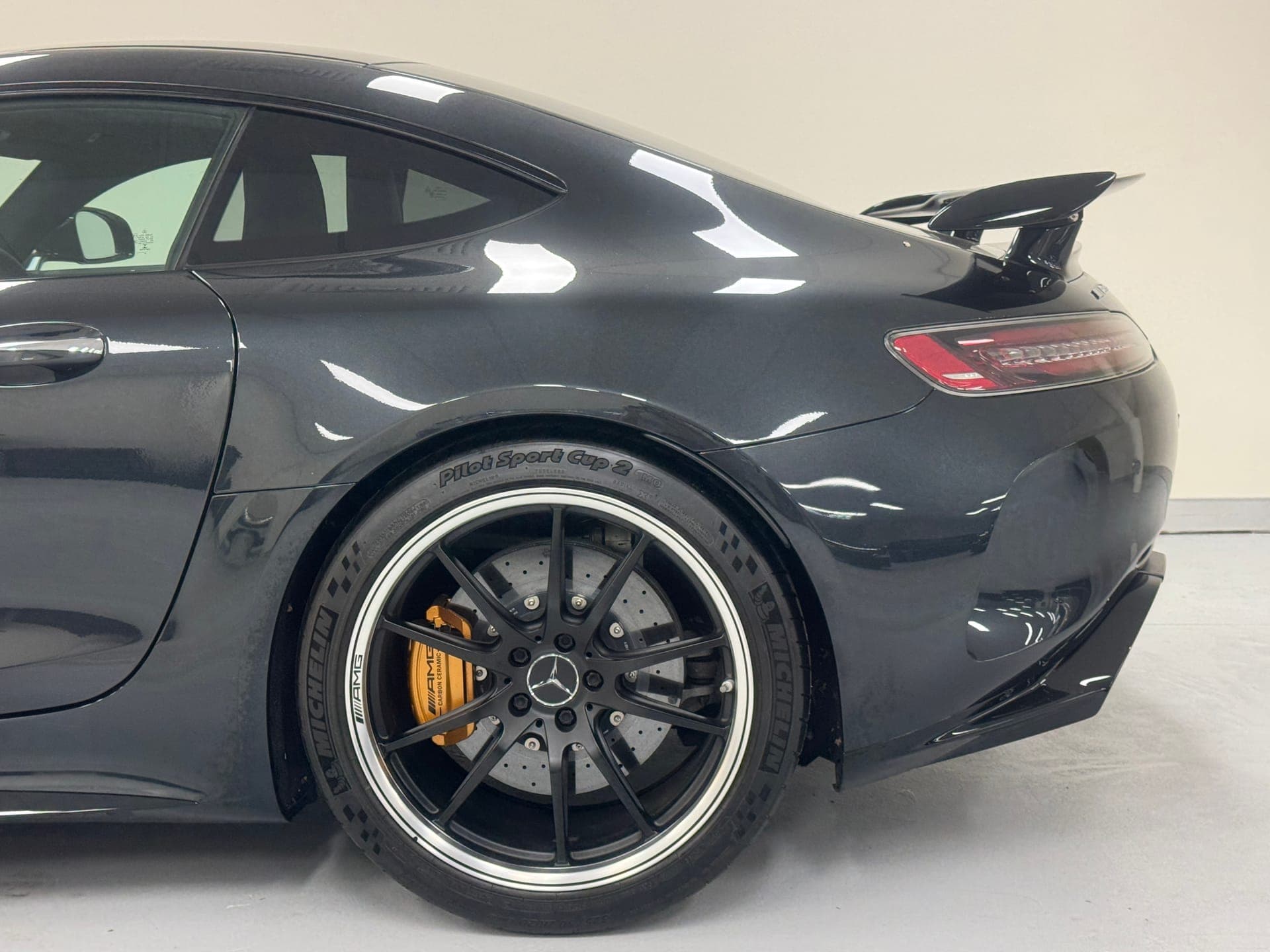 2019 MERCEDES-AMG GT R 190 MY18 in Magnetite Black — engine bay