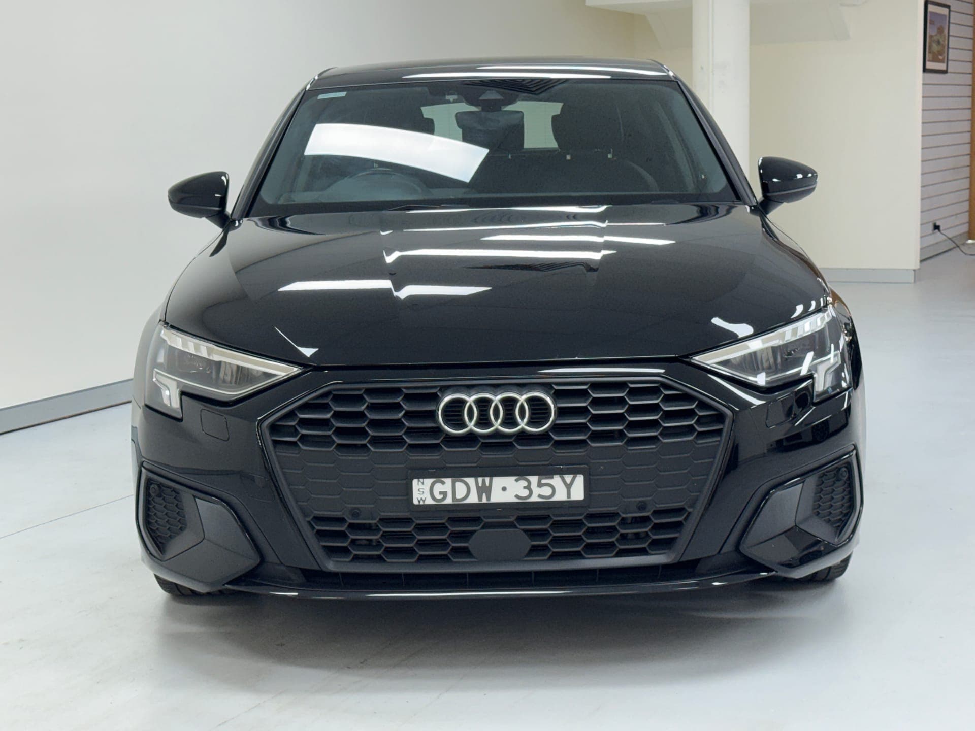 2022 Audi A3 35 TFSI MHEV S tronic in Black — exterior side