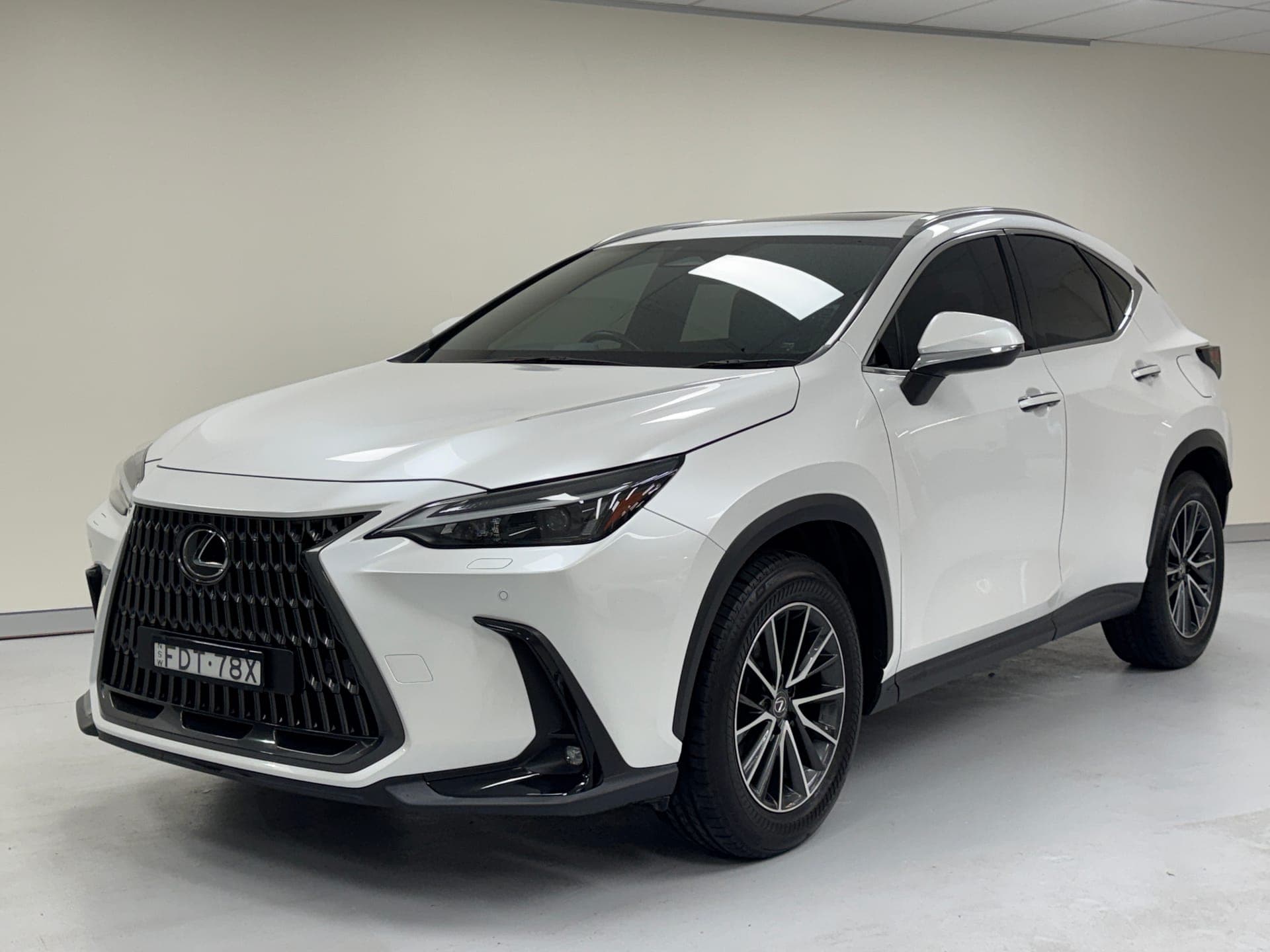 2023 Lexus NX250 2WD AAZA20R in White — exterior front