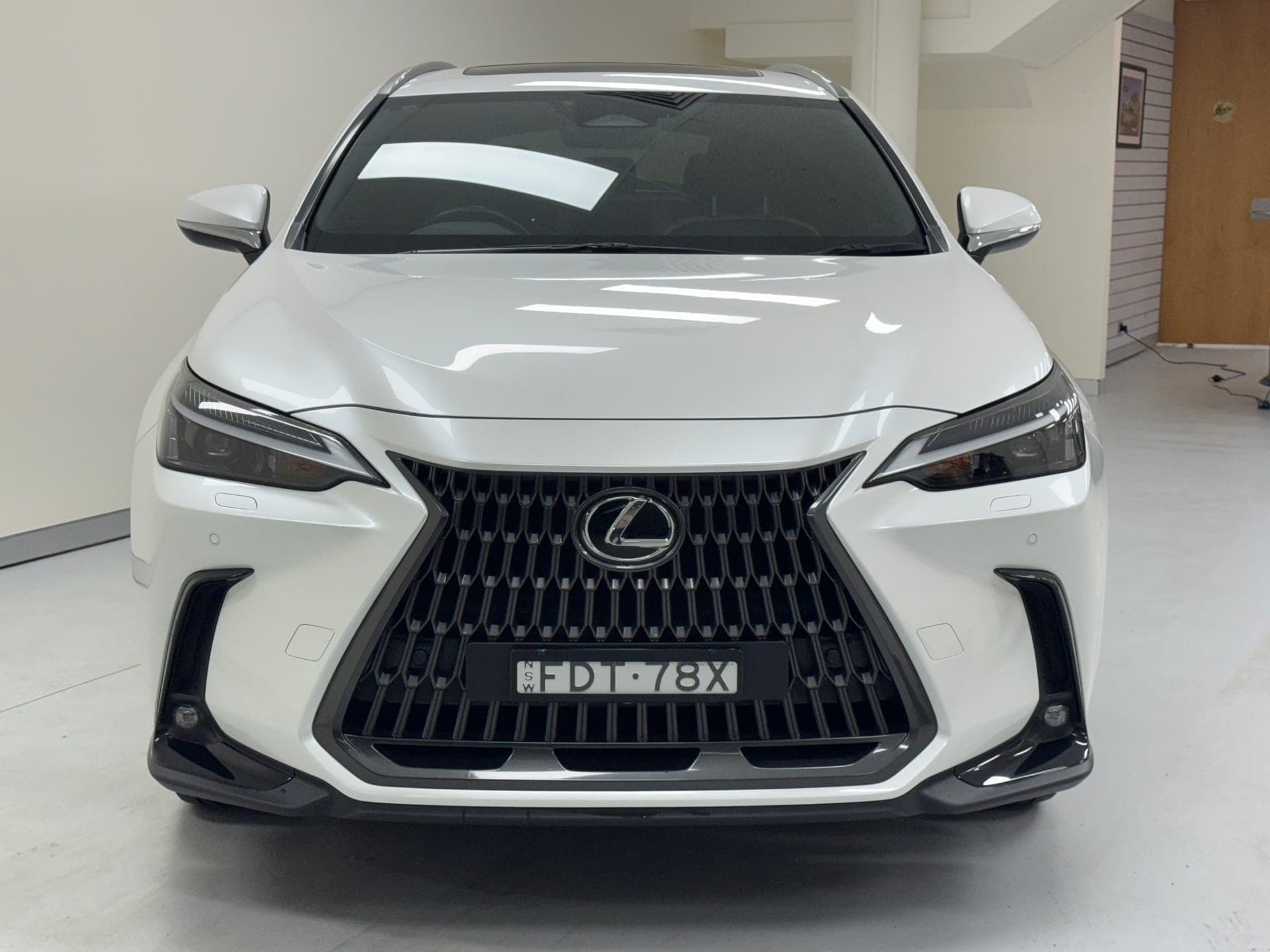 2023 Lexus NX250 2WD AAZA20R in White — exterior side