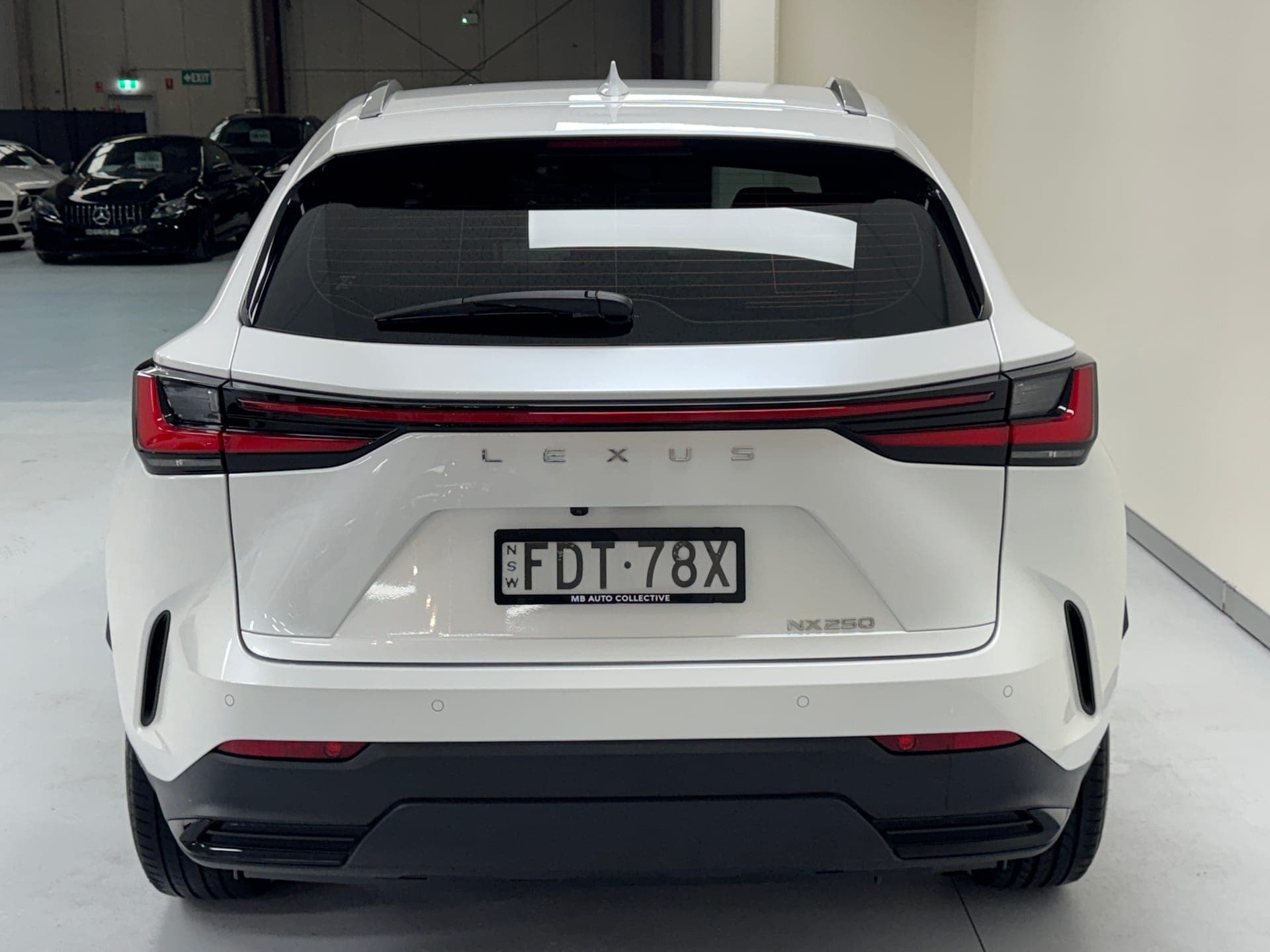 2023 Lexus NX250 2WD AAZA20R in White — front seats