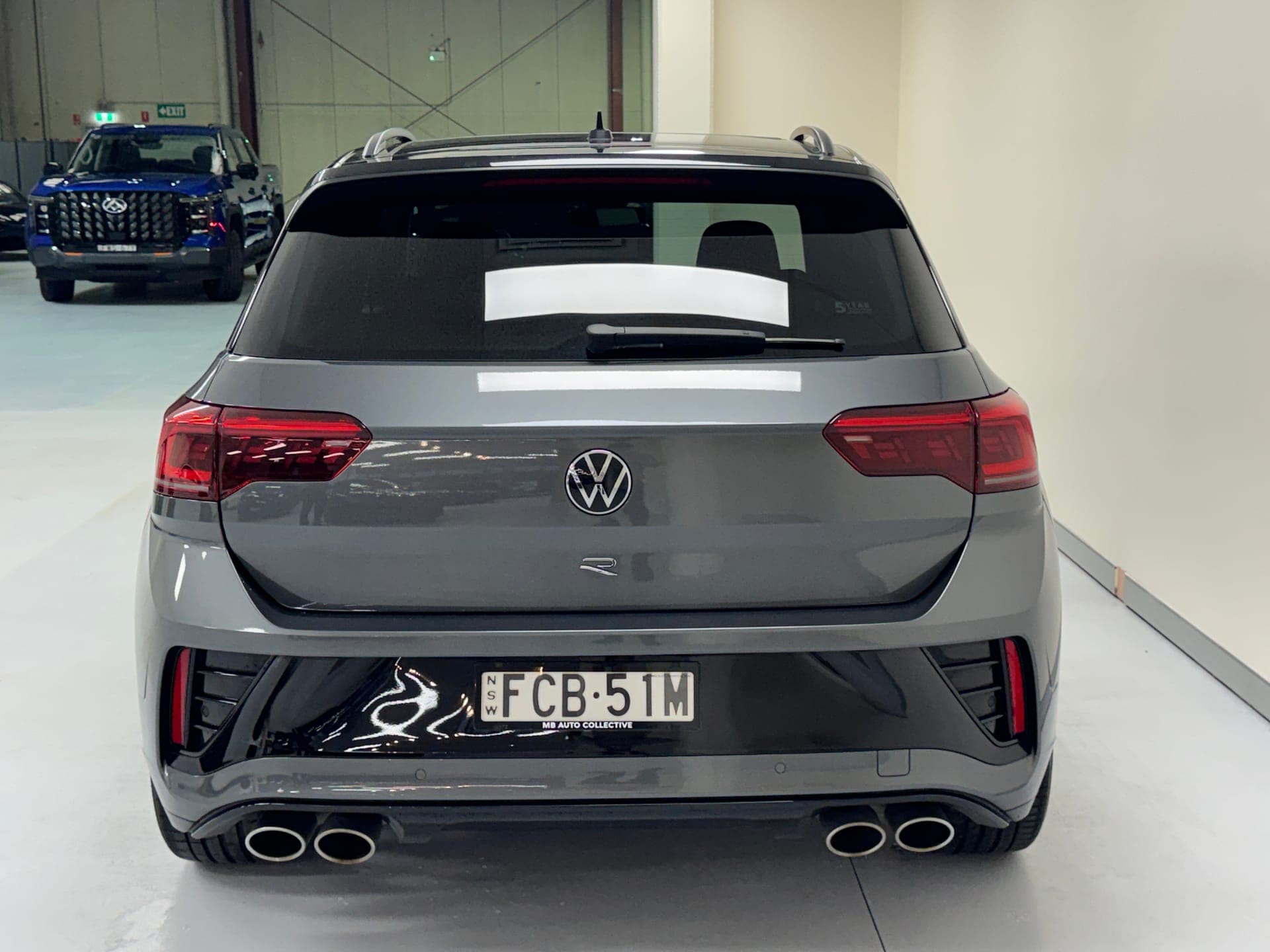 2023 Volkswagen T-ROC R D1 MY23 Update in Grey — rear seats