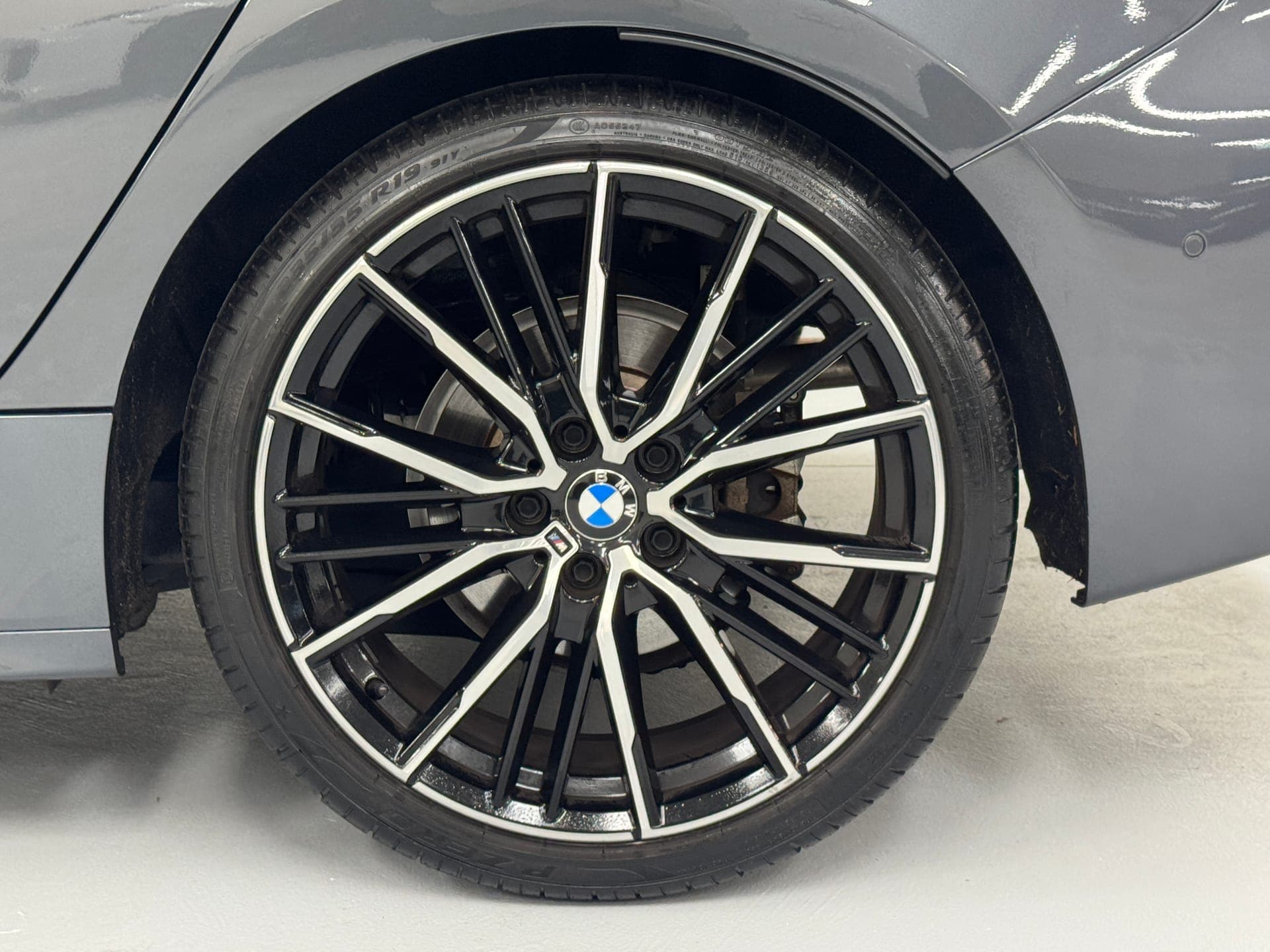 2020 BMW 1 Series 118i M Sport in Mineral Grey — rear seats