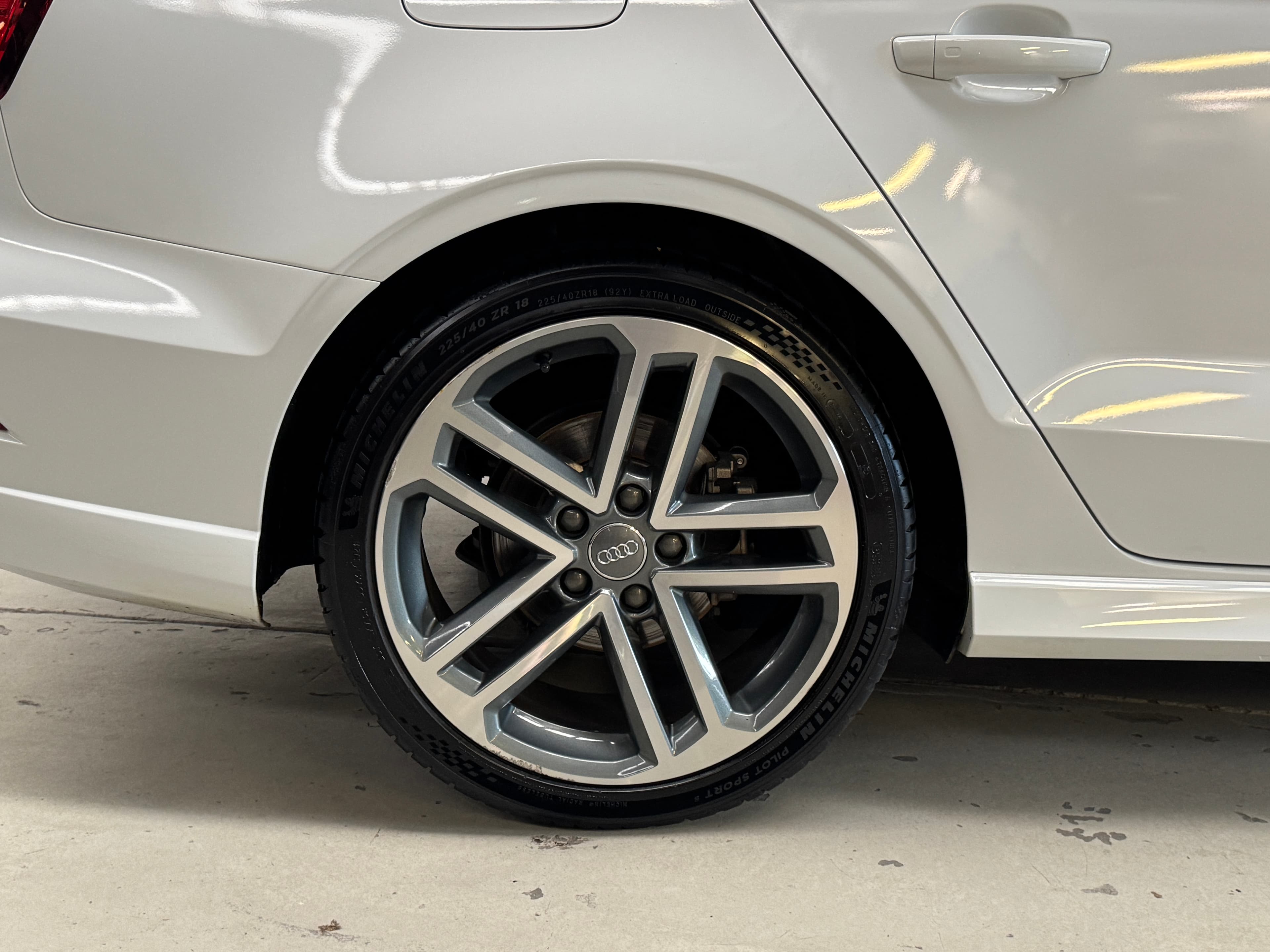 2020 Audi A3 40 TFSI S Line Plus 8V MY20 in White — engine bay