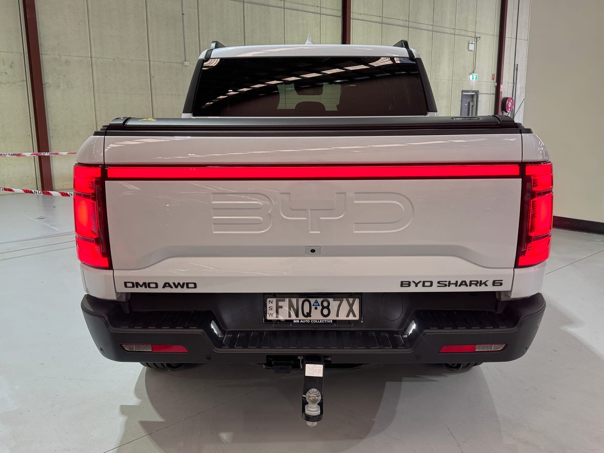 2024 BYD Shark 6 Dual Motor Premium in White — rear seats