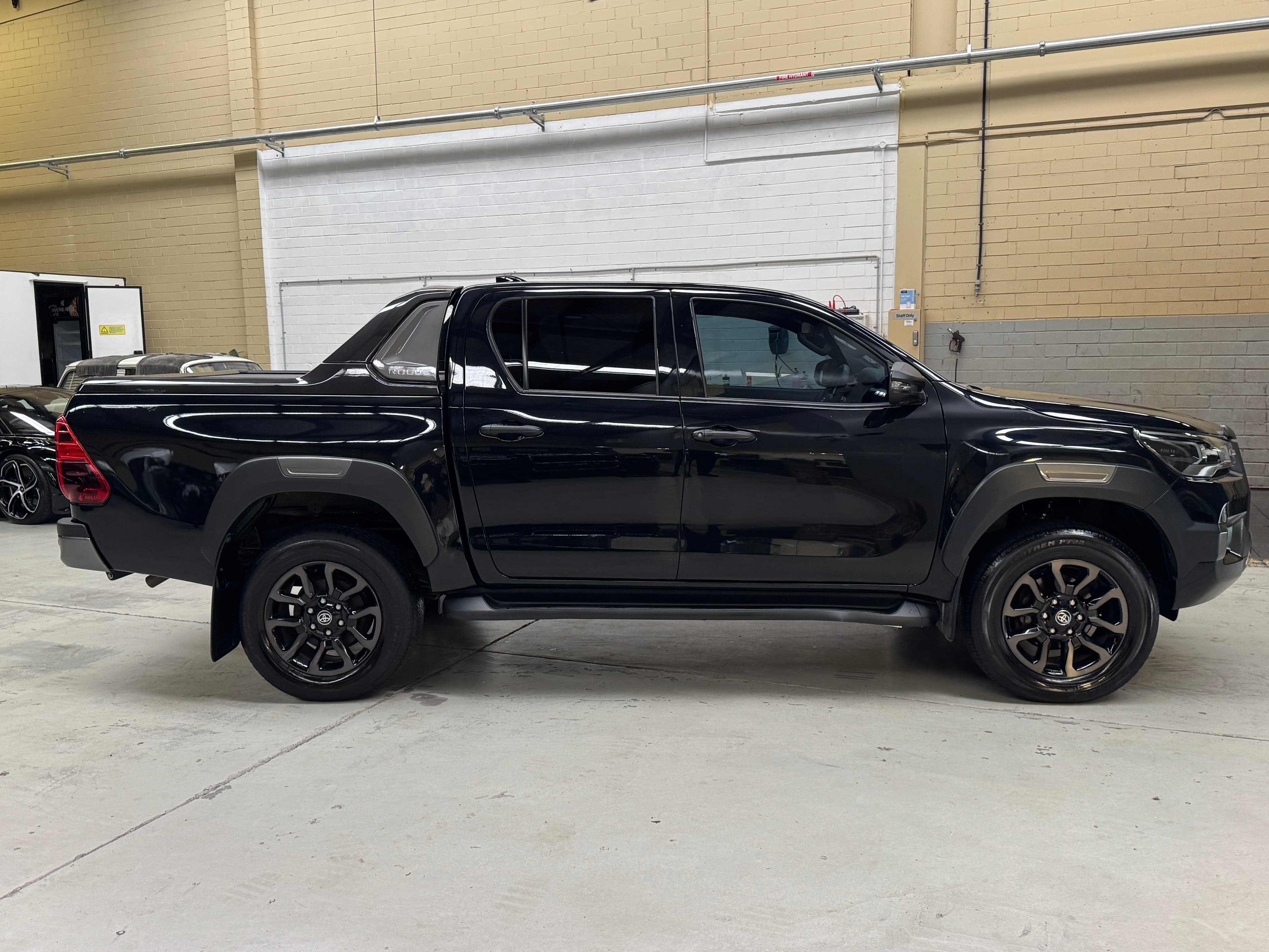 2022 TOYOTA HILUX ROGUE (4x4) GUN126R in BLACK — dashboard