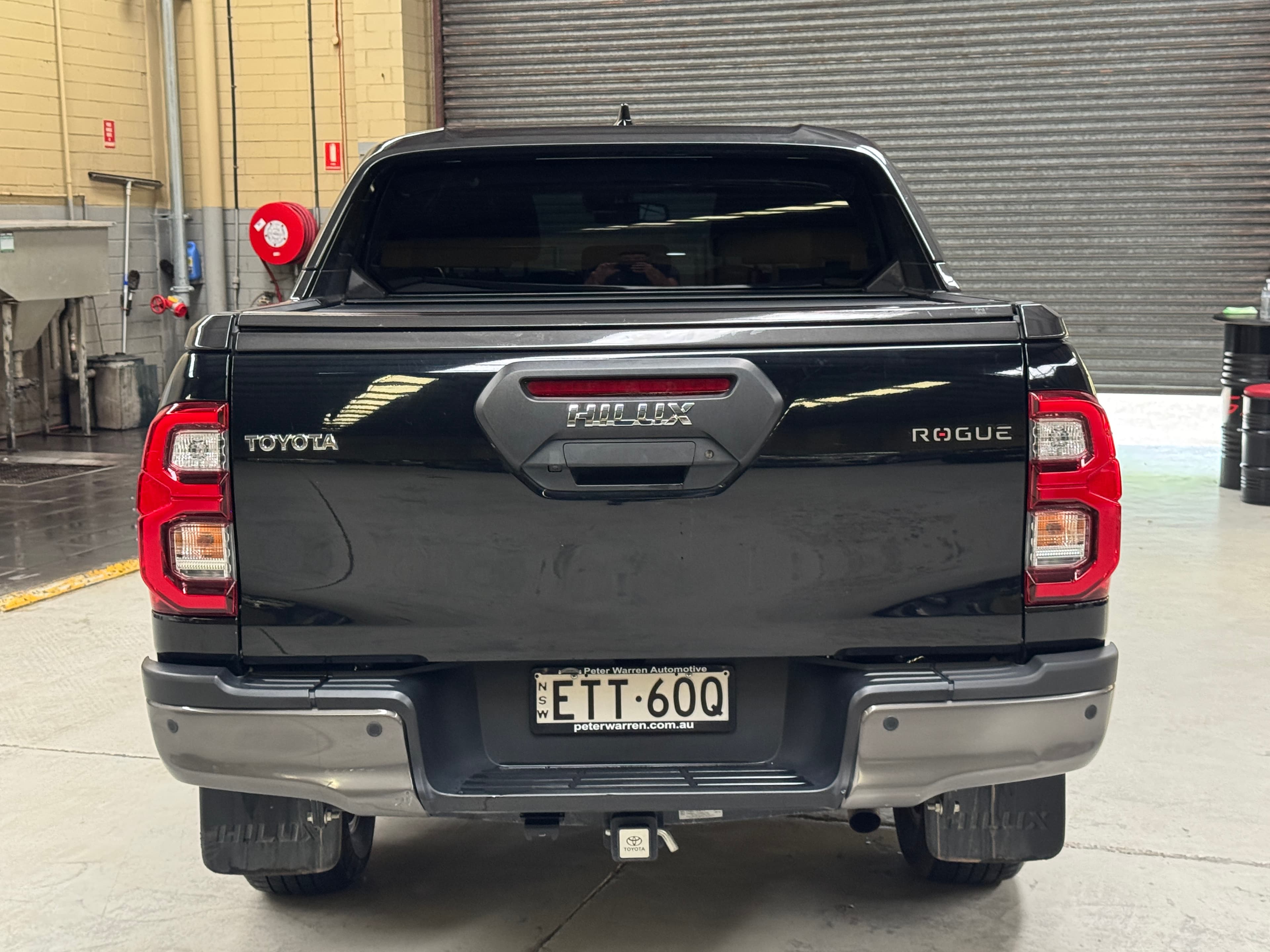 2022 TOYOTA HILUX ROGUE (4x4) GUN126R in BLACK — boot