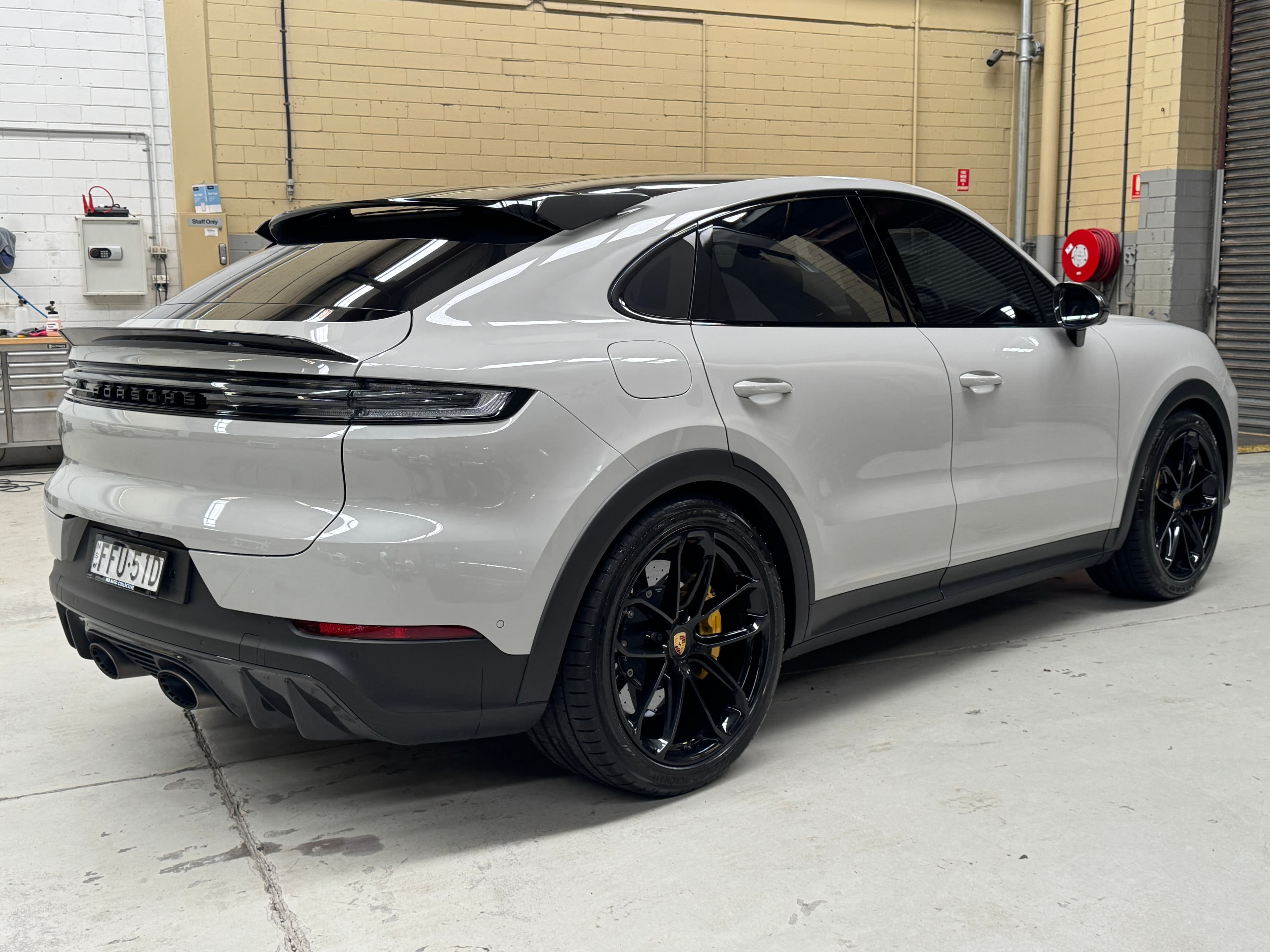 2024 Porsche Cayenne Turbo GT in Grey — dashboard