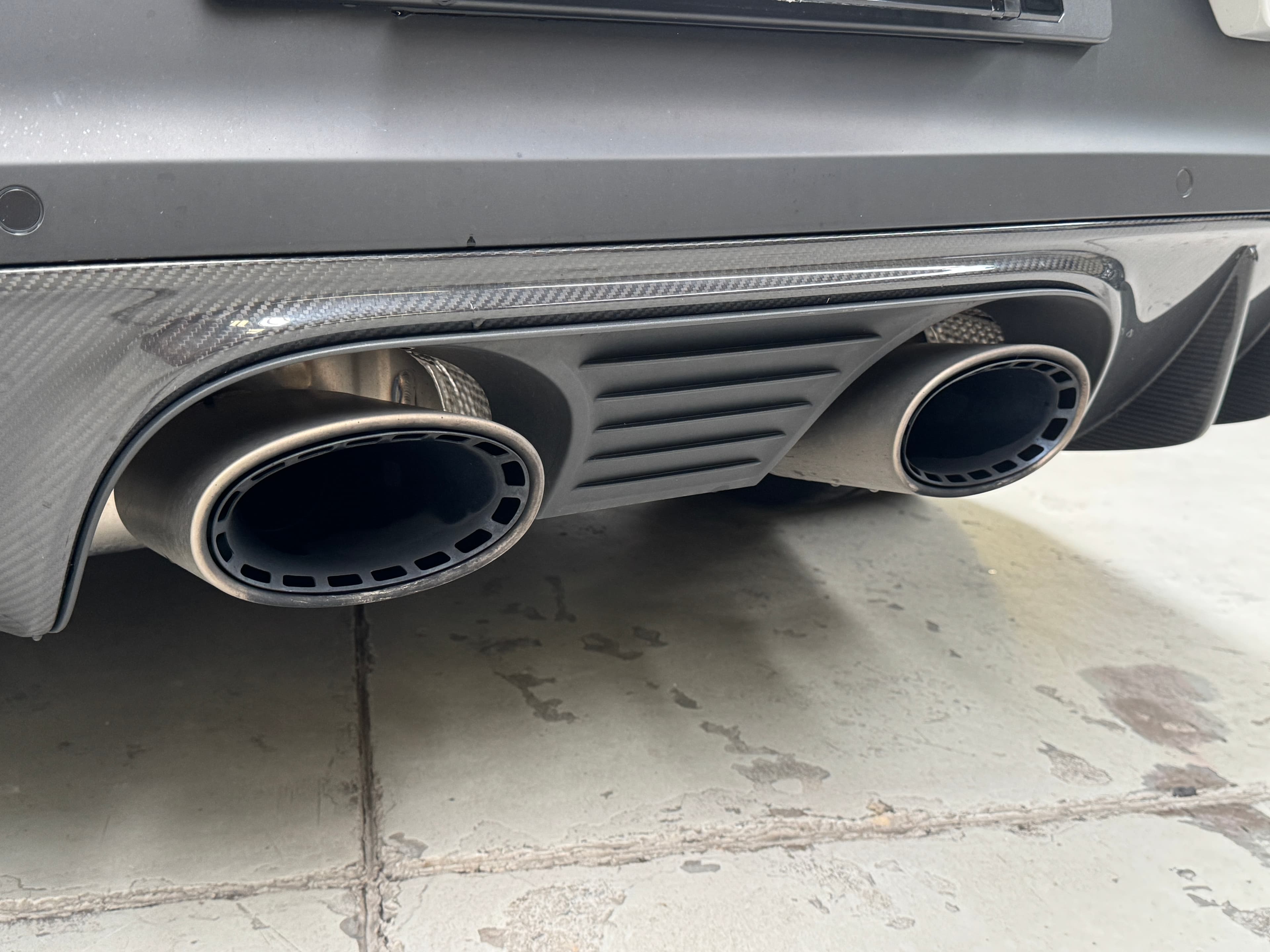 2024 Porsche Cayenne Turbo GT in Grey — rear seats
