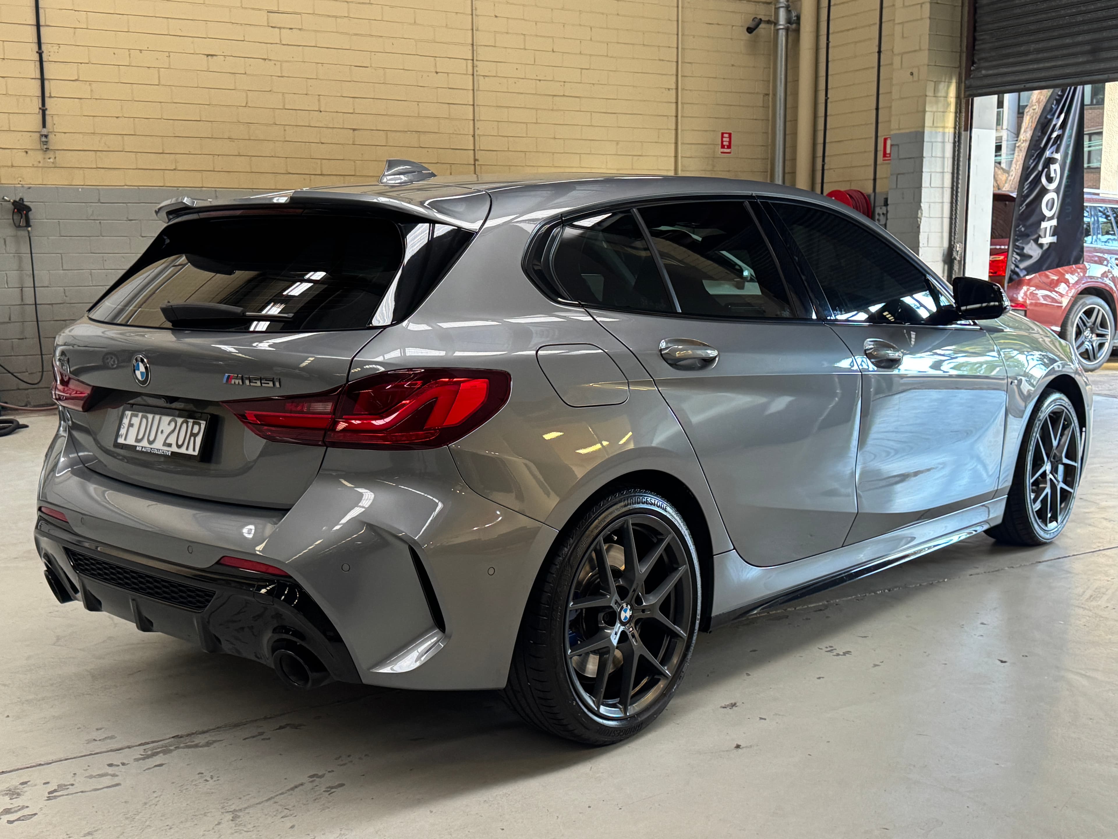 2023 BMW 1 Series M135i xDrive in Grey — front seats