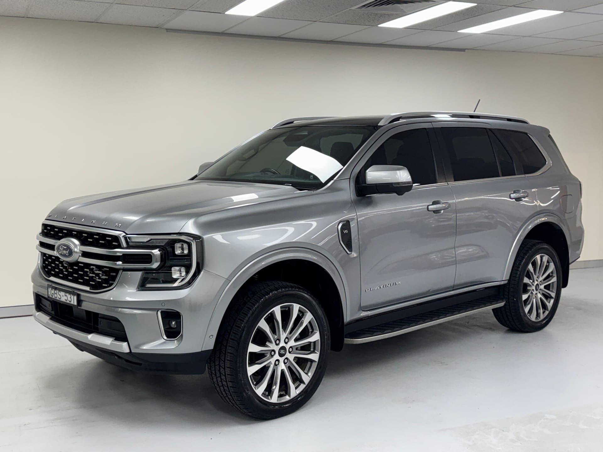 2023 Ford Everest Platinum (4WD) UB MY24 in Silver — exterior rear