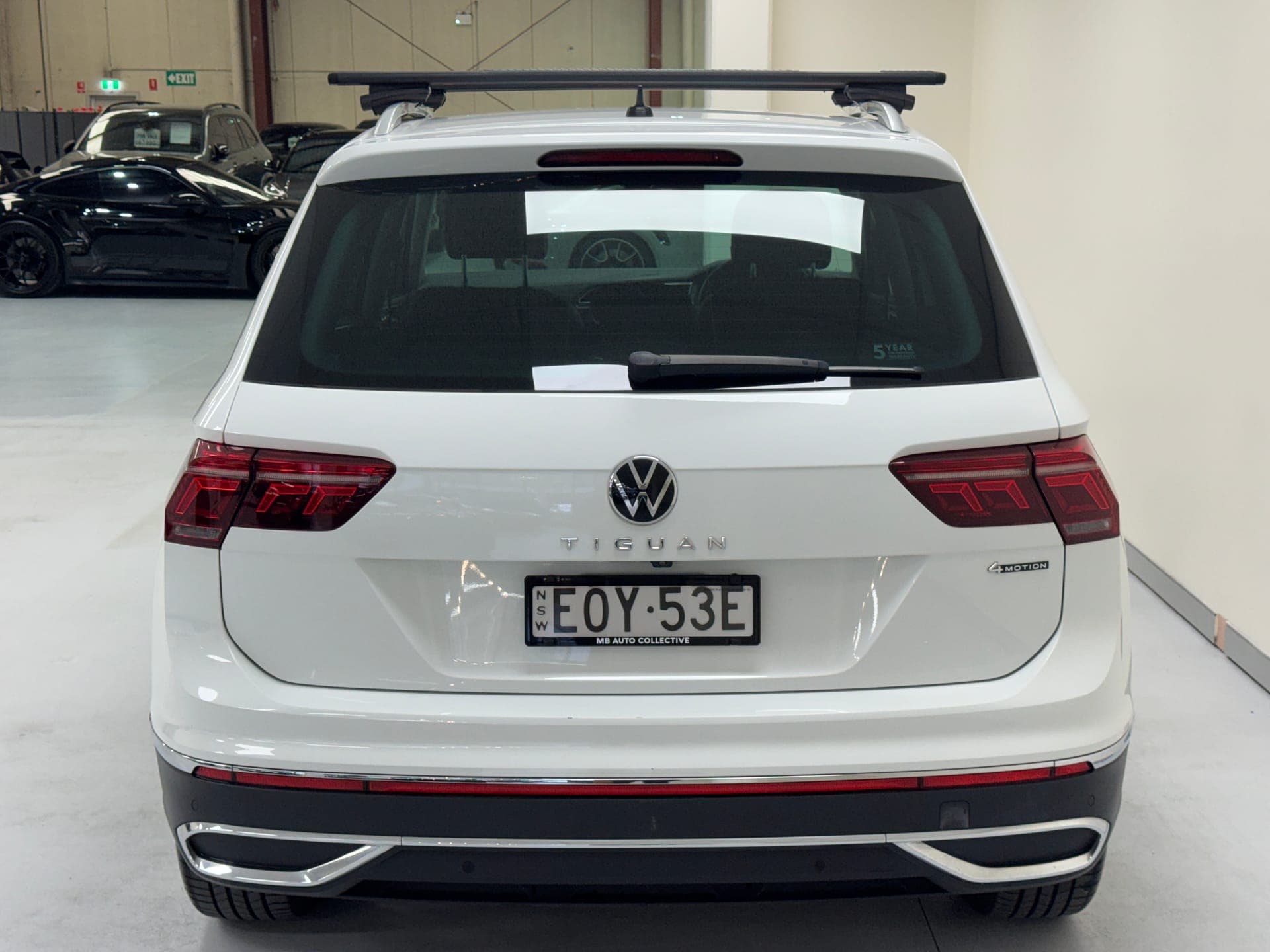 2021 Volkswagen Tiguan 162TSI Elegance in White — rear seats