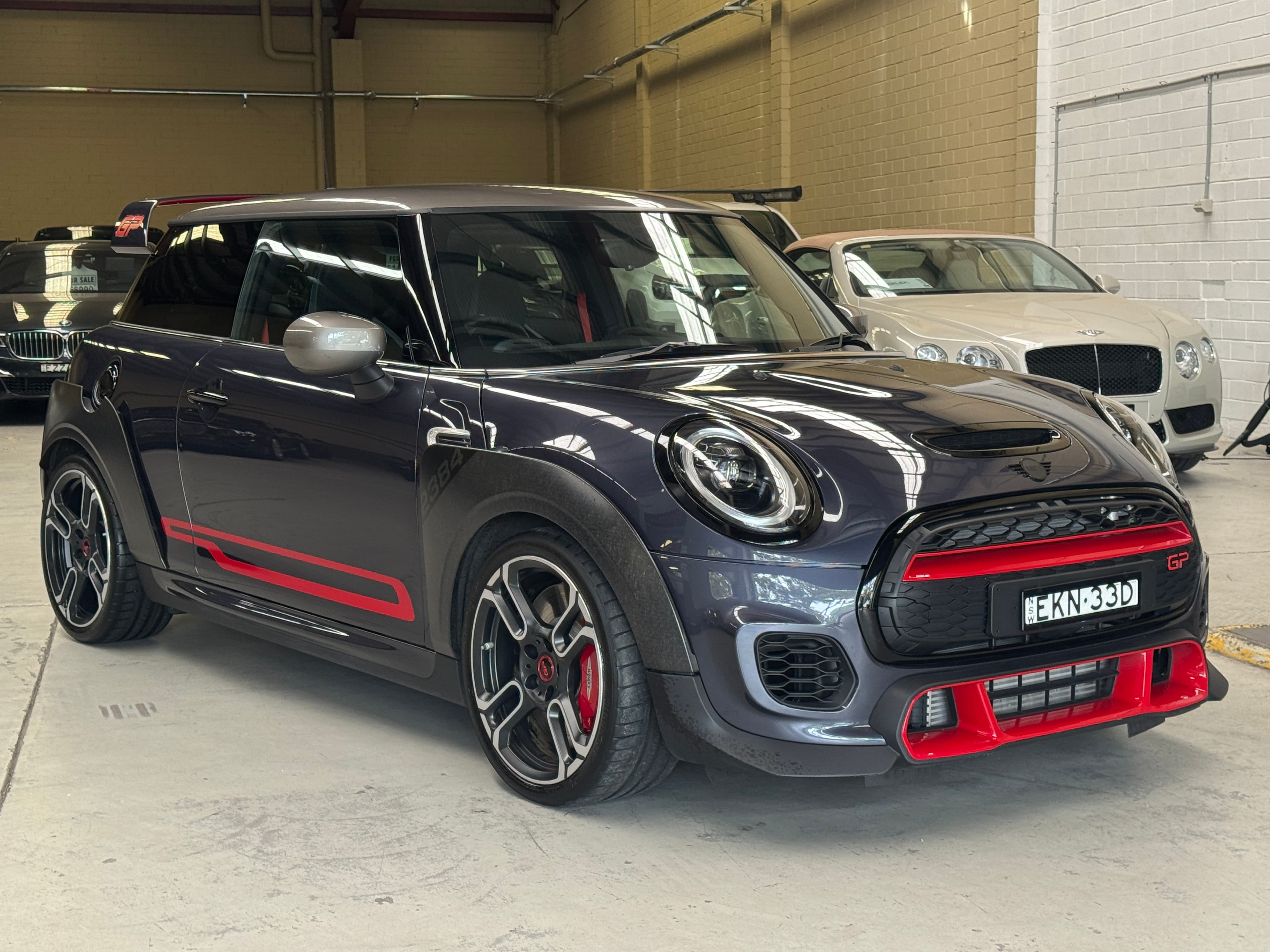 2020 MINI 3D Hatch 3D HATCH JOHN COOPER WORKS GP F56 TURBO MPFI 2.0L 8 SP AUTOMATIC in GREY — exterior rear