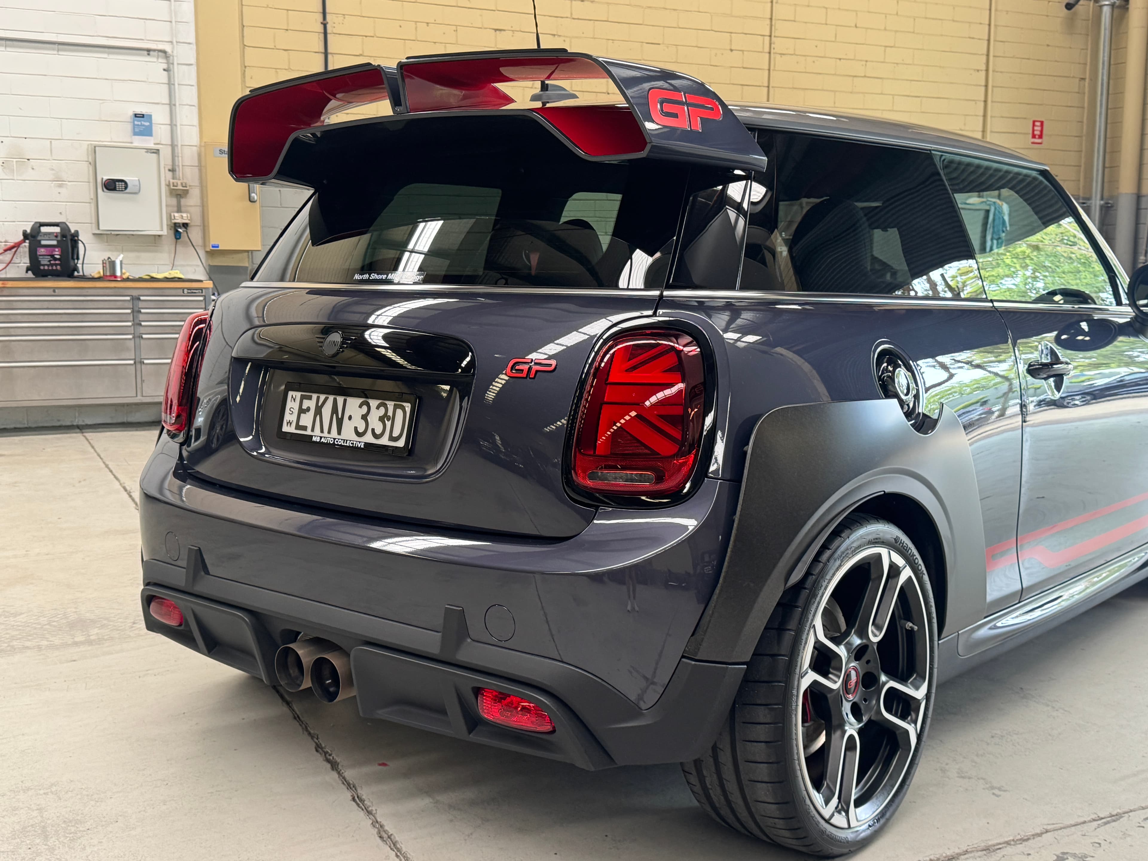 2020 MINI 3D Hatch 3D HATCH JOHN COOPER WORKS GP F56 TURBO MPFI 2.0L 8 SP AUTOMATIC in GREY — boot