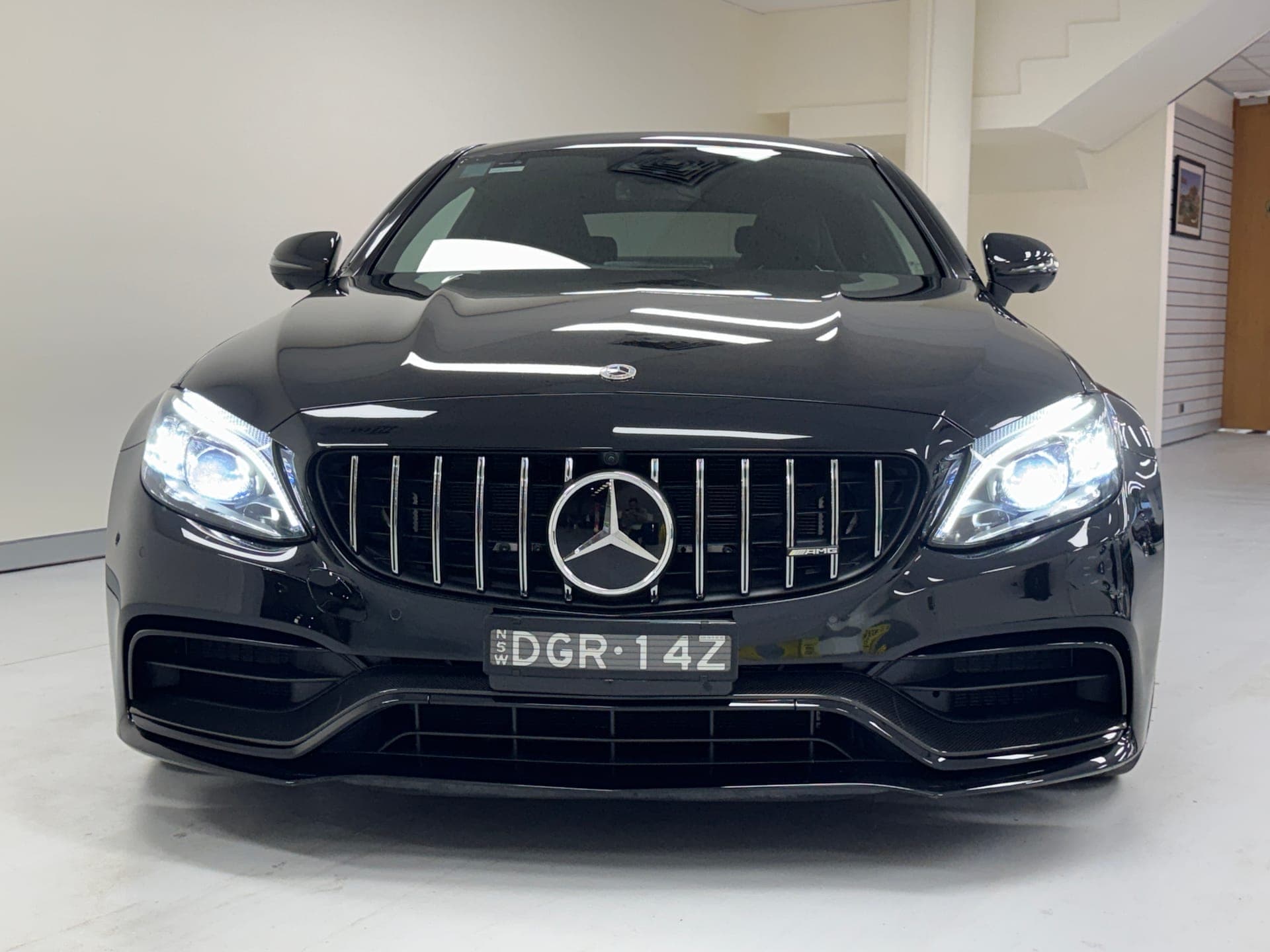 2023 Mercedes-AMG C 63 S in Black — exterior side