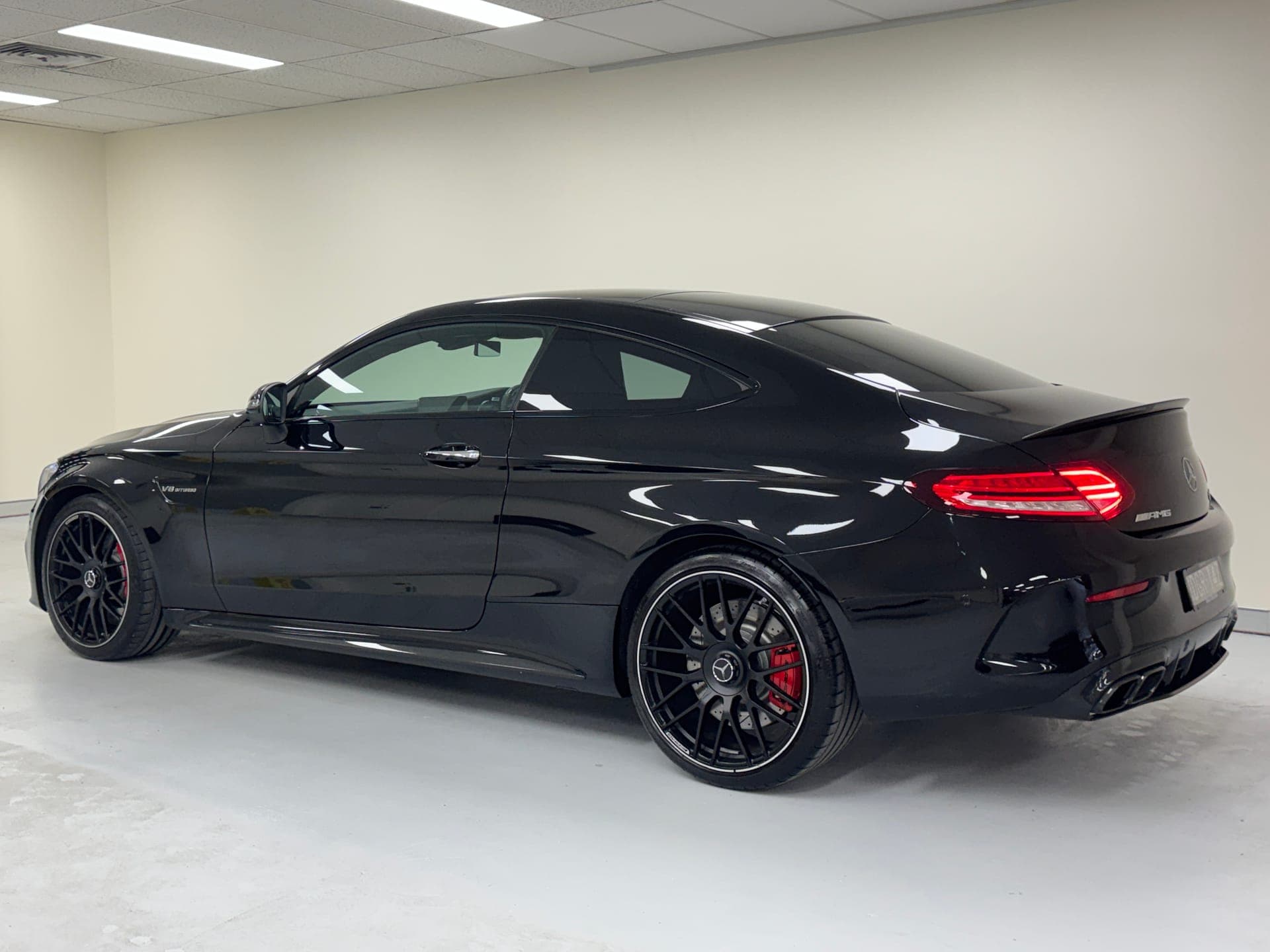 2023 Mercedes-AMG C 63 S in Black — infotainment