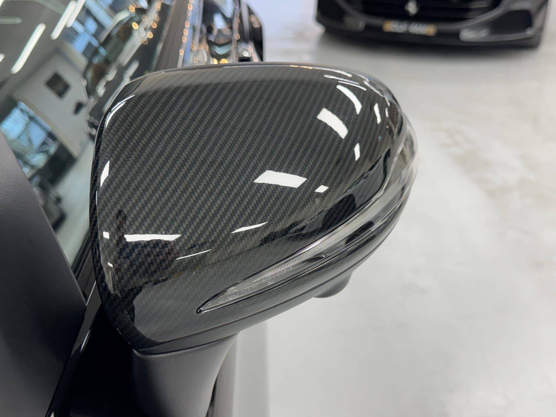 2023 Mercedes-AMG C 63 S in Black — engine bay
