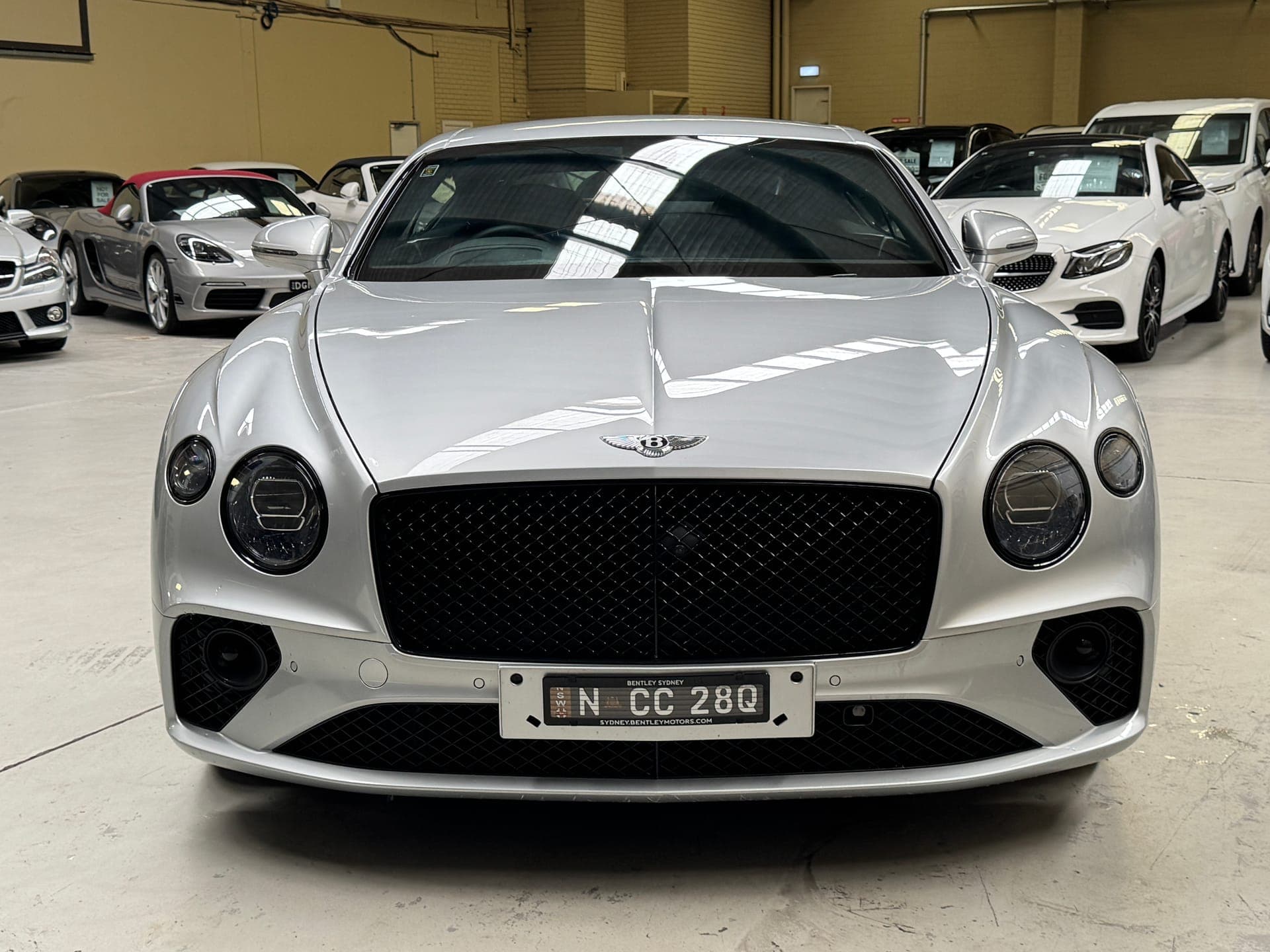 2020 Bentley Continental GT 3S MY19 in Silver — exterior side