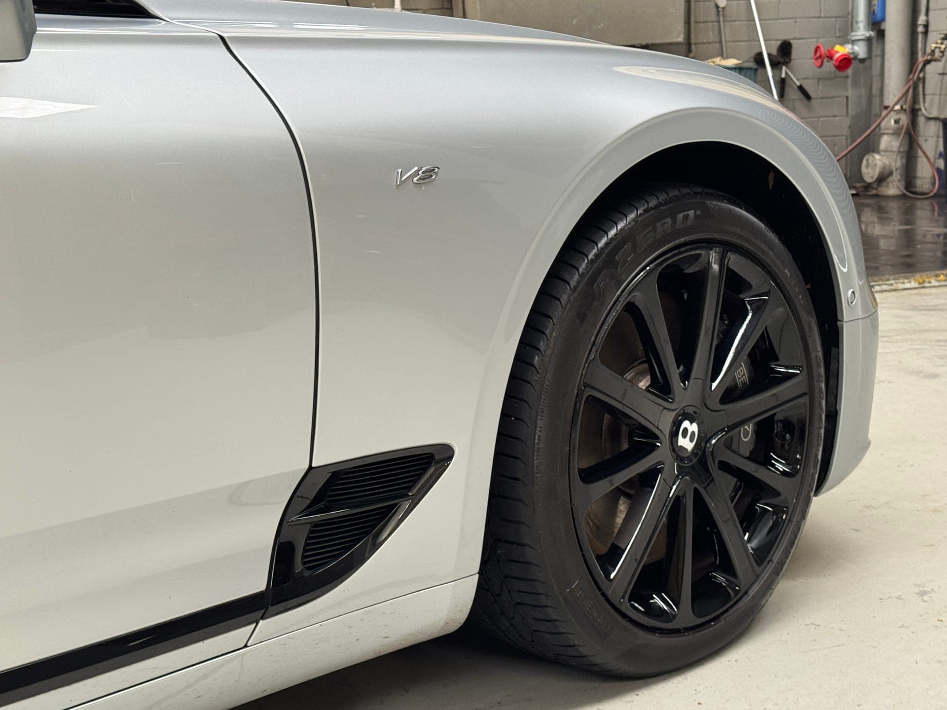 2020 Bentley Continental GT 3S MY19 in Silver — front seats