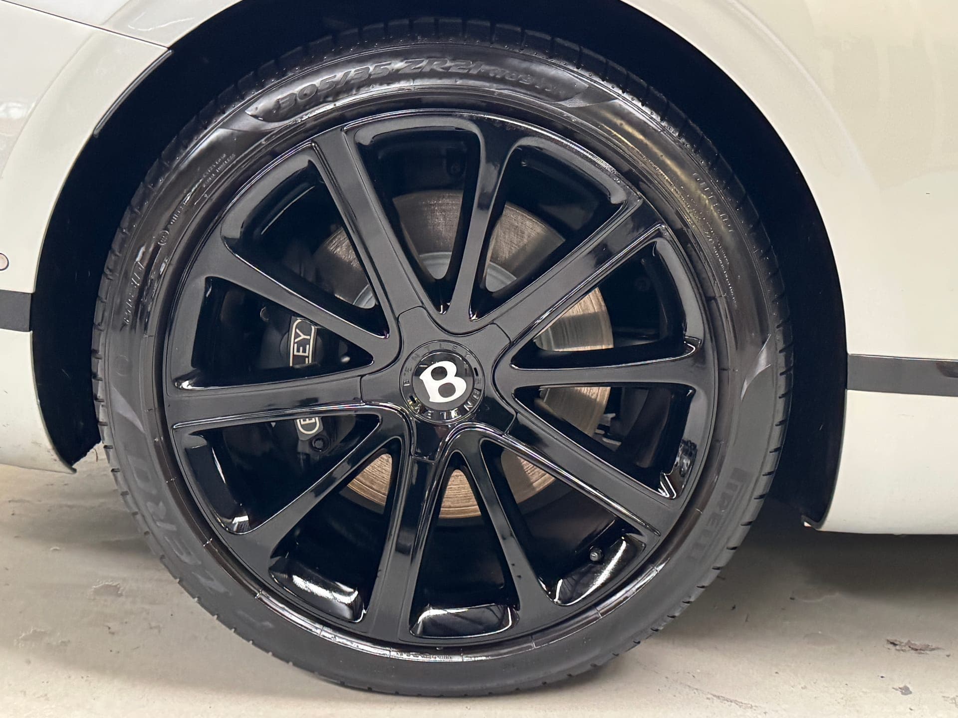 2020 Bentley Continental GT 3S MY19 in Silver — rear seats