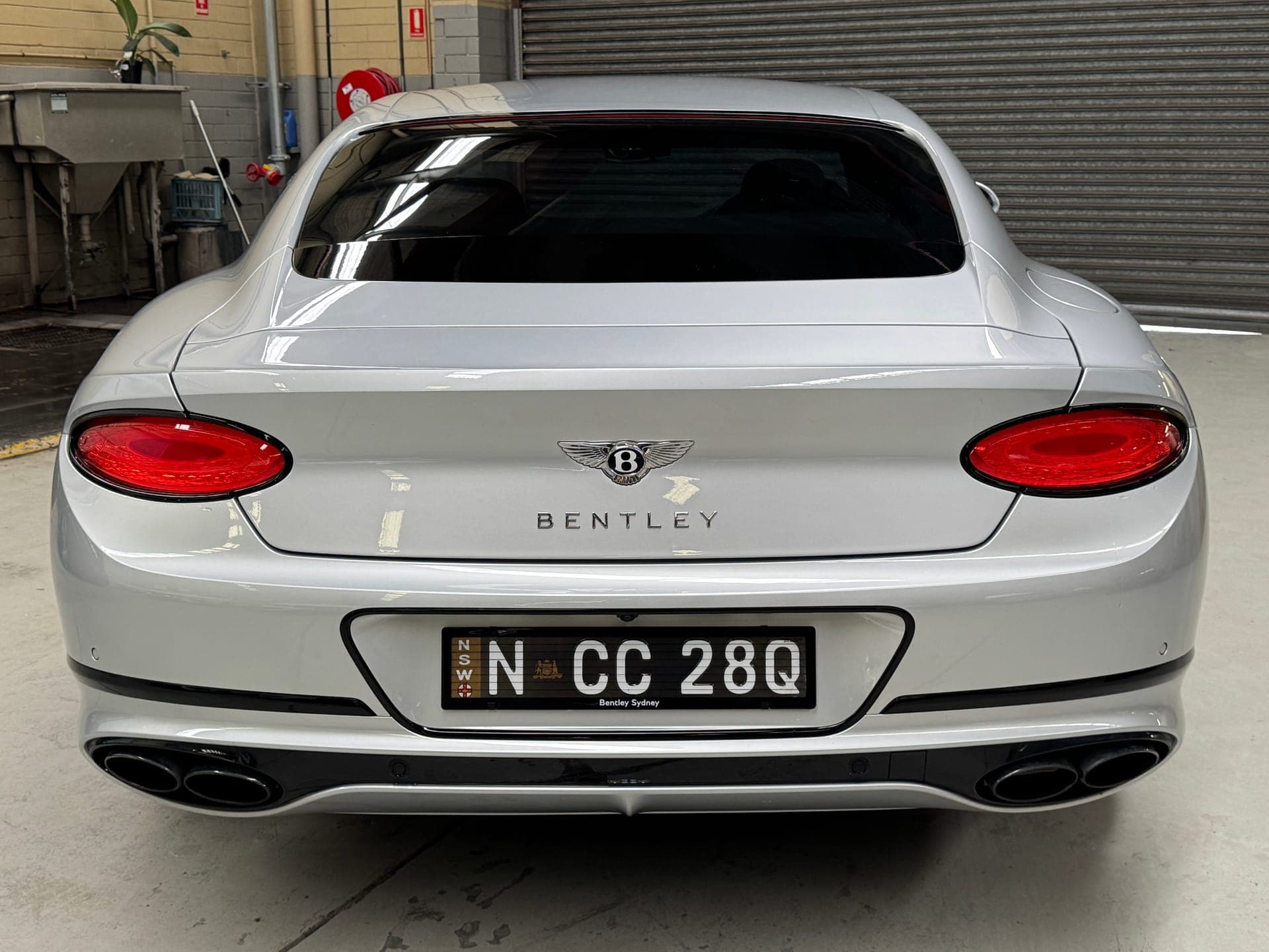 2020 Bentley Continental GT 3S MY19 in Silver — boot