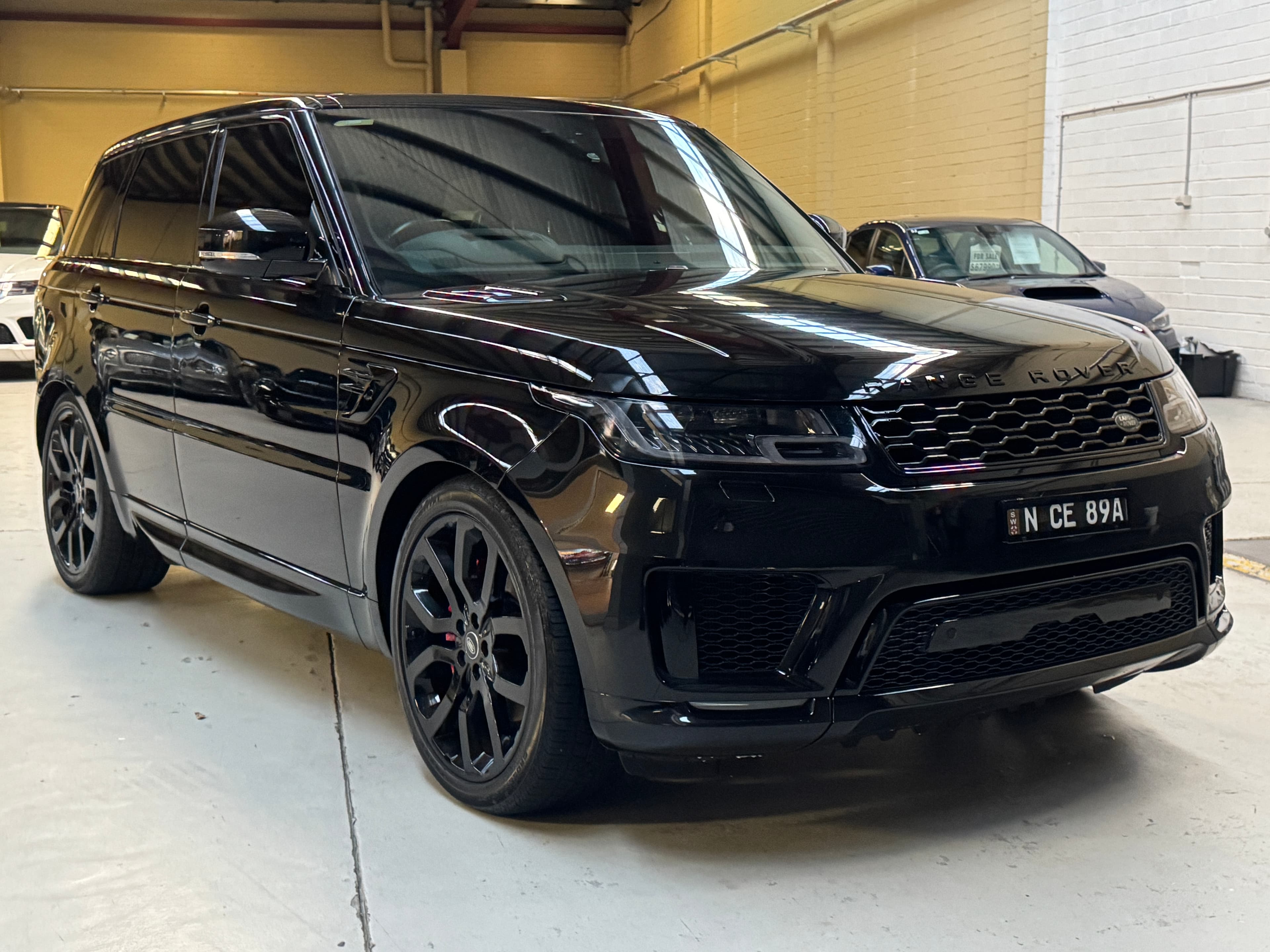 2022 Land Rover Range Rover Sport D250 SE in Black — exterior rear