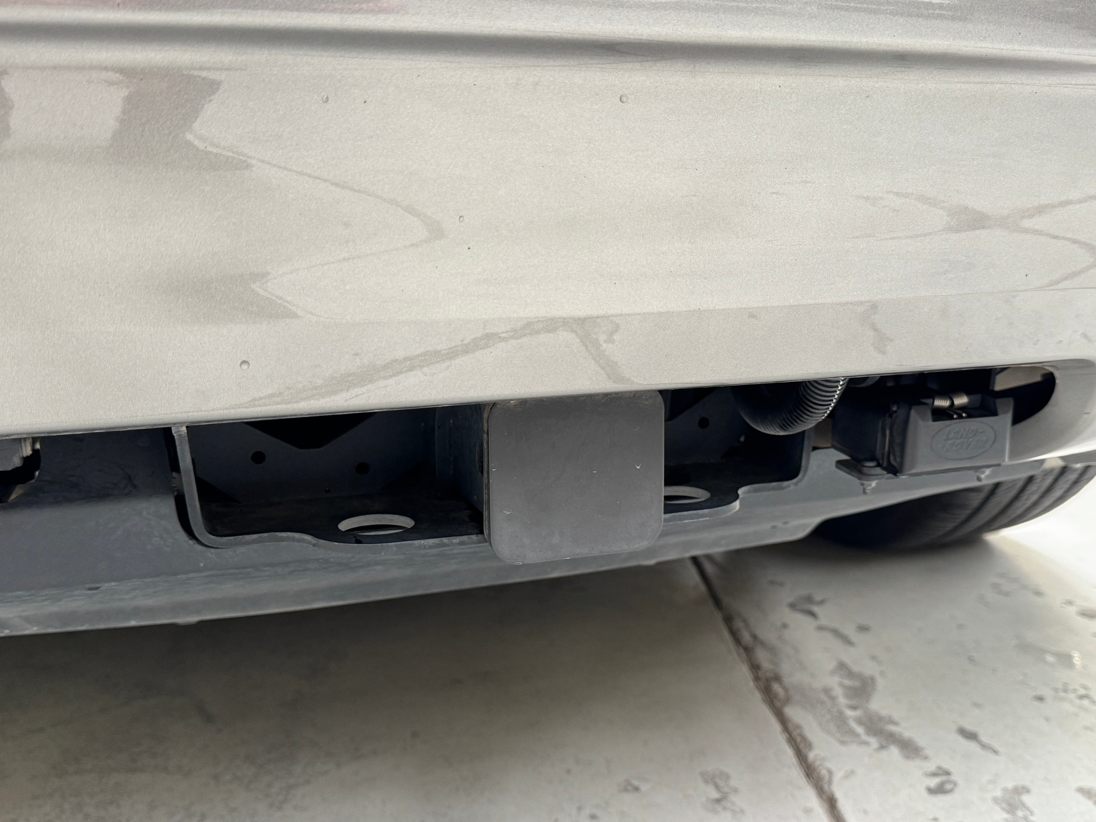 2022 Land Rover Range Rover Sport D300 SE in Silcon Silver — boot