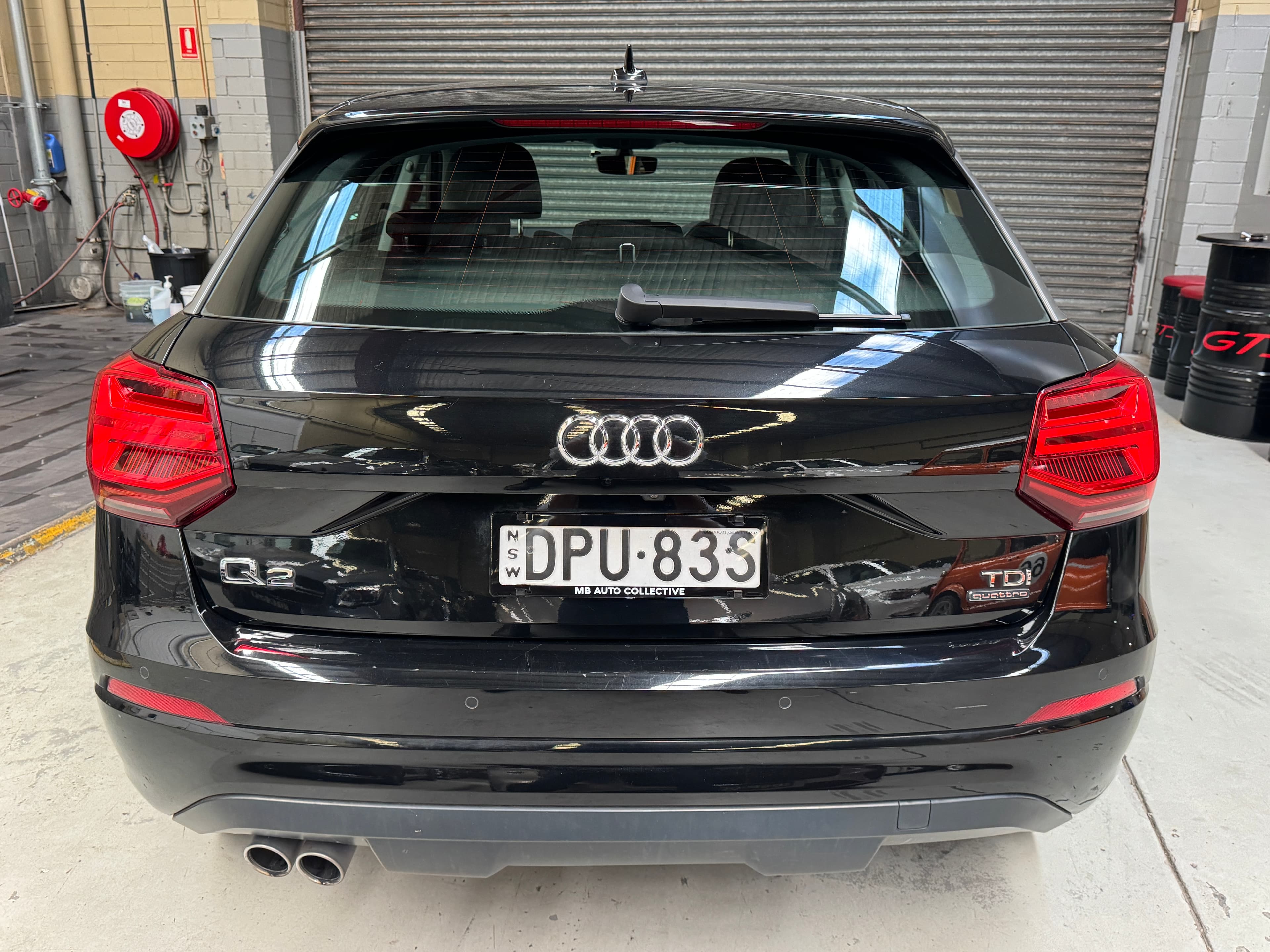 2017 Audi Q2 Sport in Black — dashboard