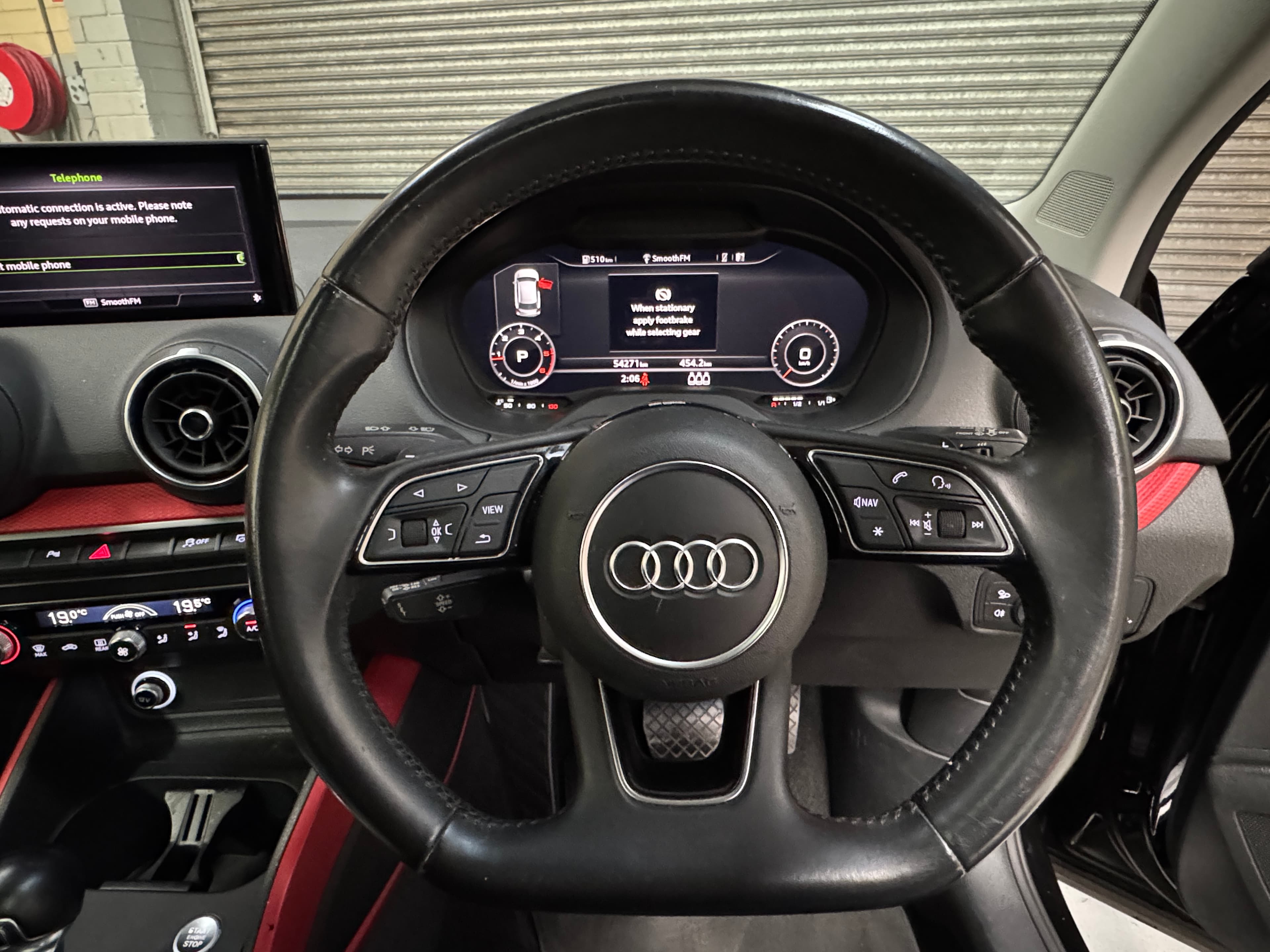 2017 Audi Q2 Sport in Black — rear seats