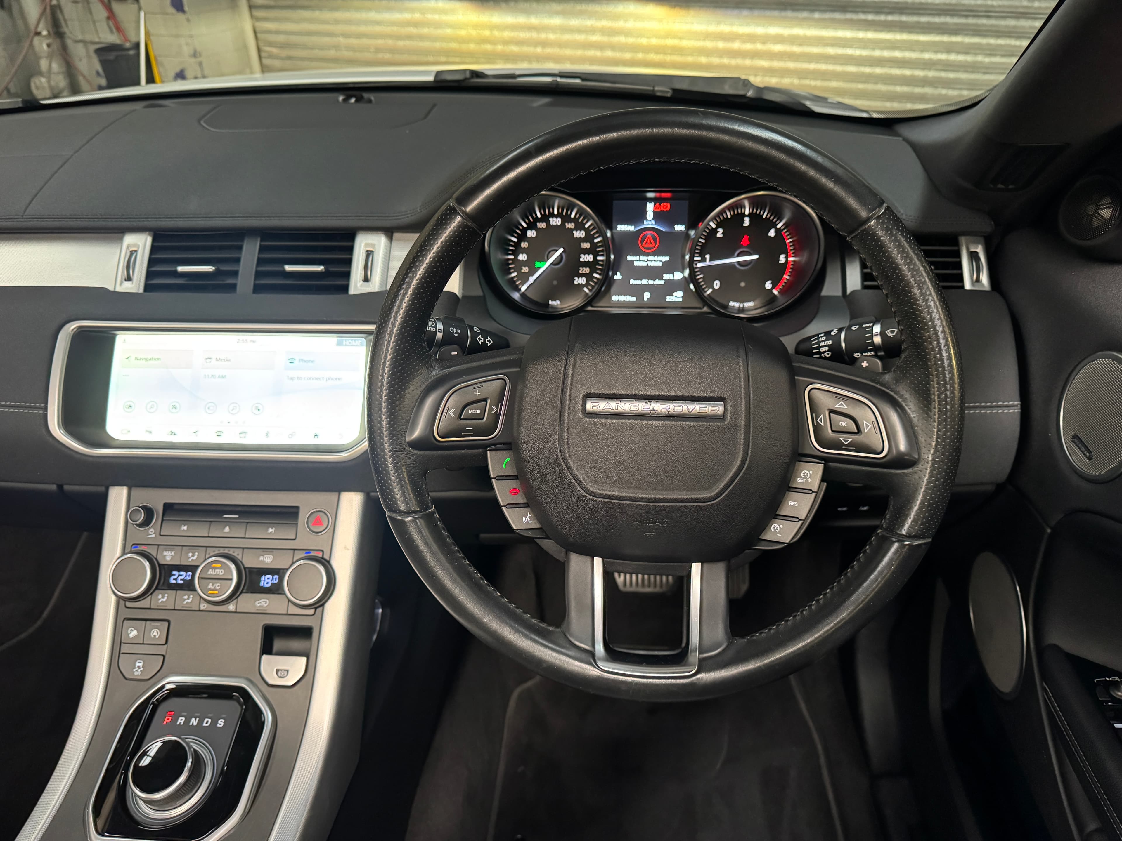 2017 Range Rover Evoque TD4 180 SE Dynamic in White — odometer