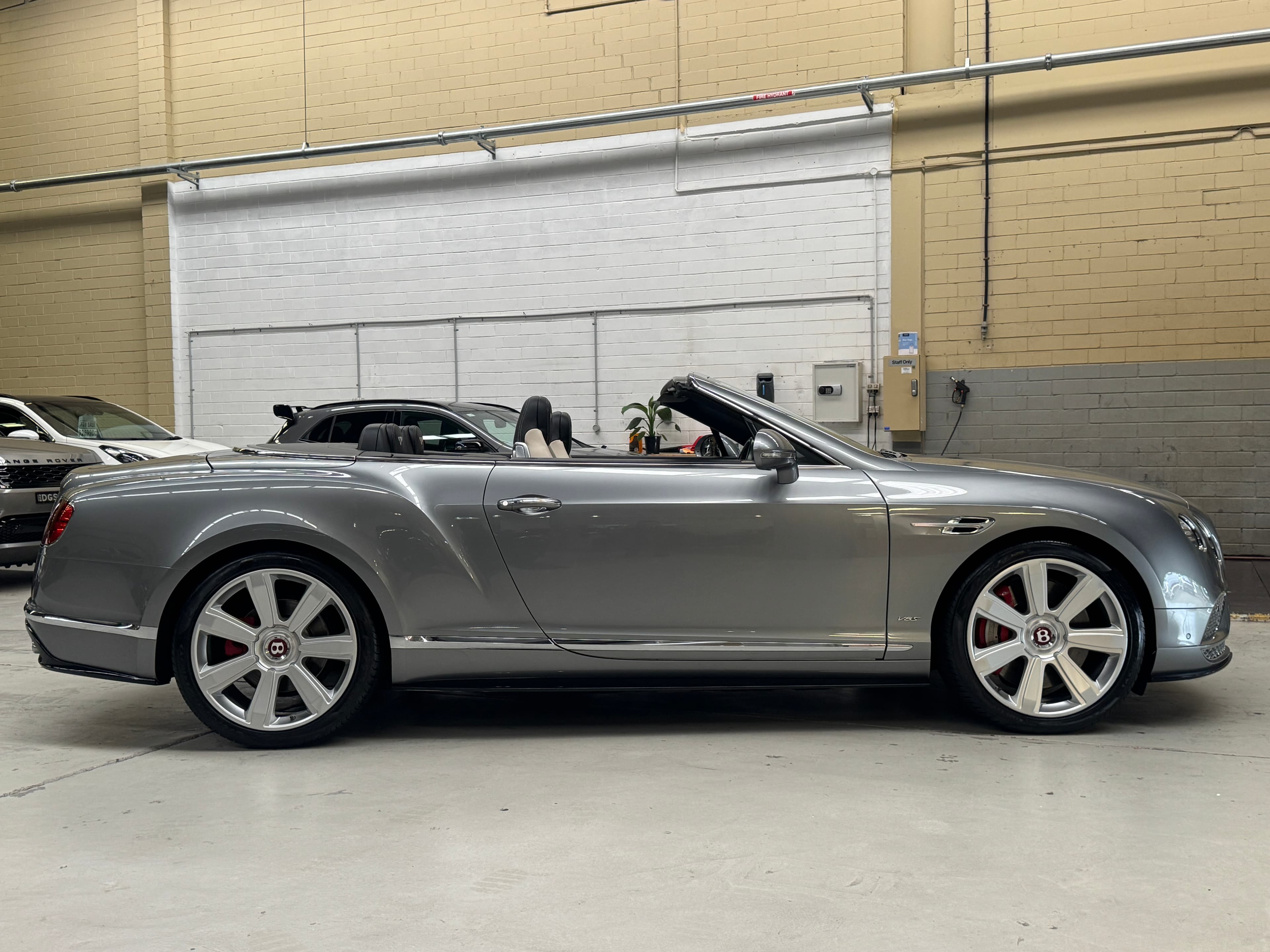2017 Bentley CONTINENTAL V8S in Hallmark Silver — rear seats
